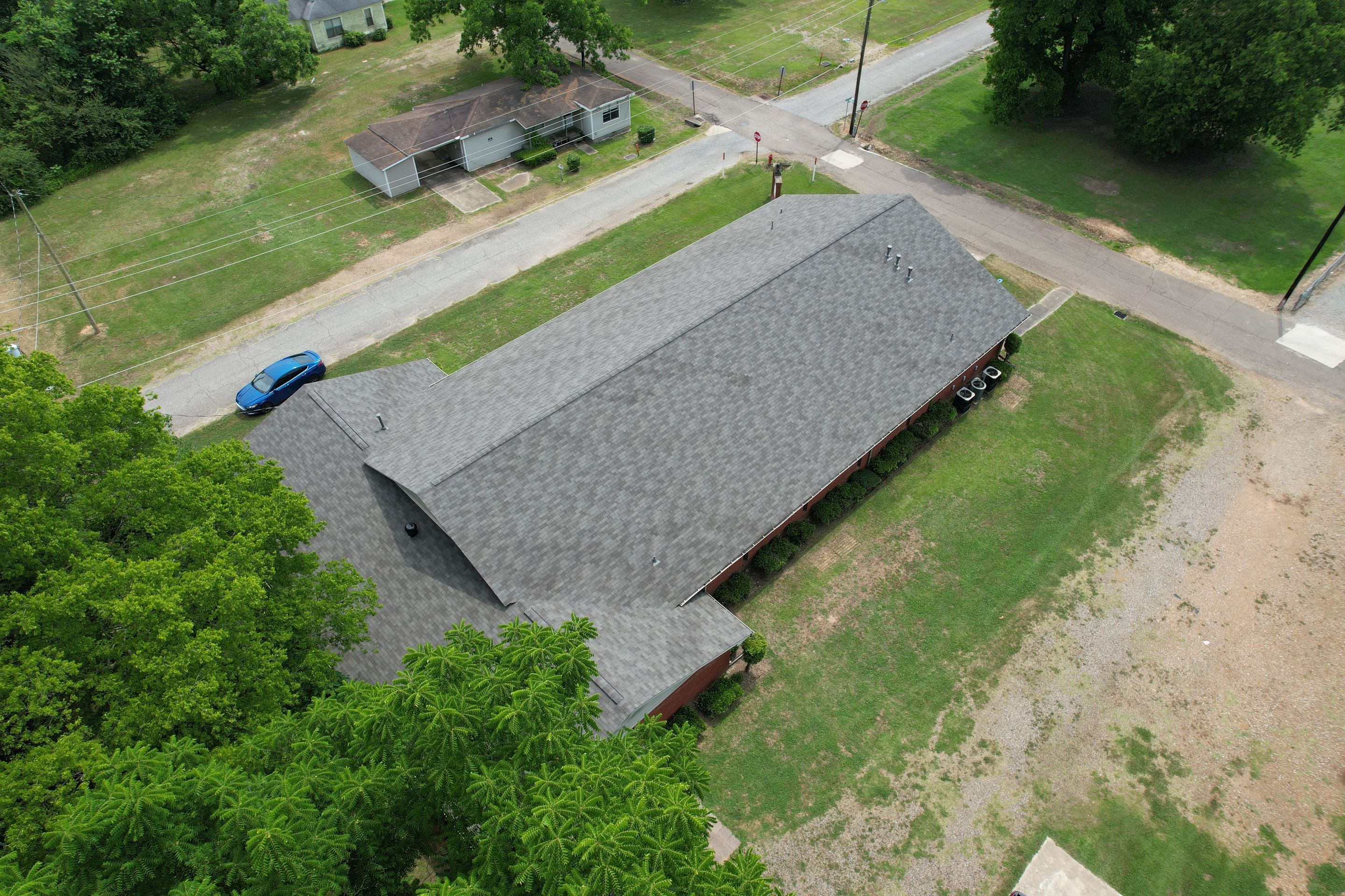 Storm Restoration Reroof: 25 Year 3-Tab Shingle by Hostetler Roofing