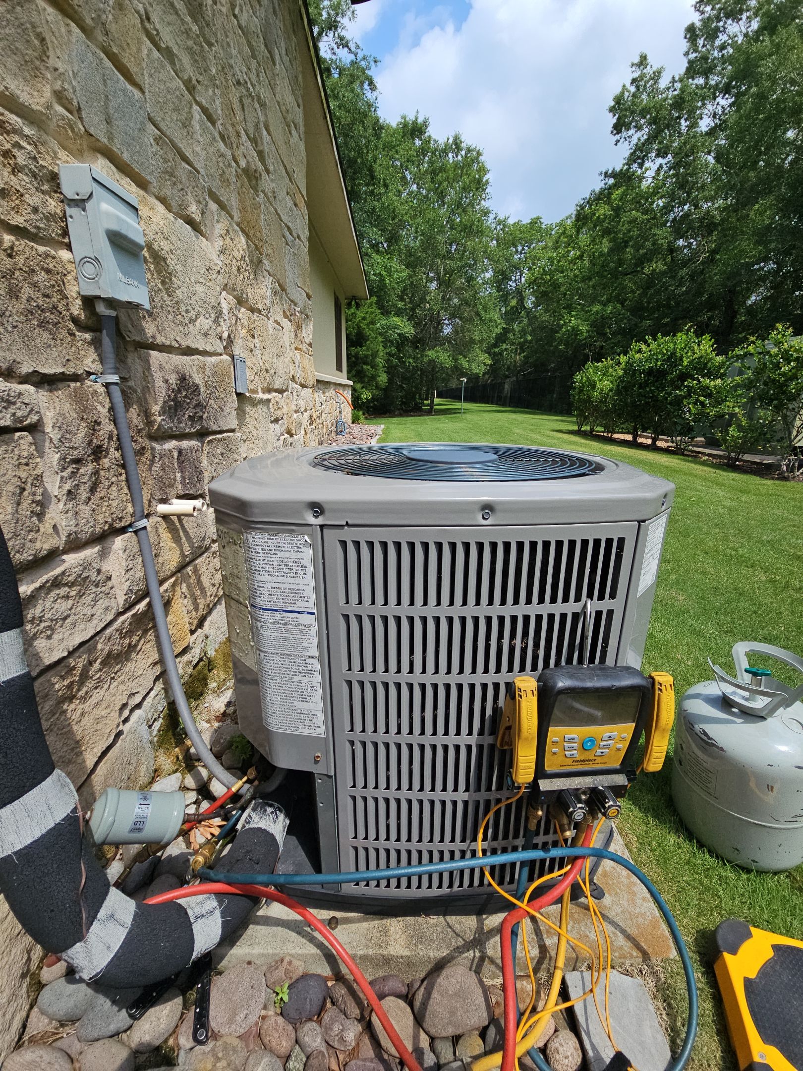 Project in Houston, TX by Texcellent A/C Service