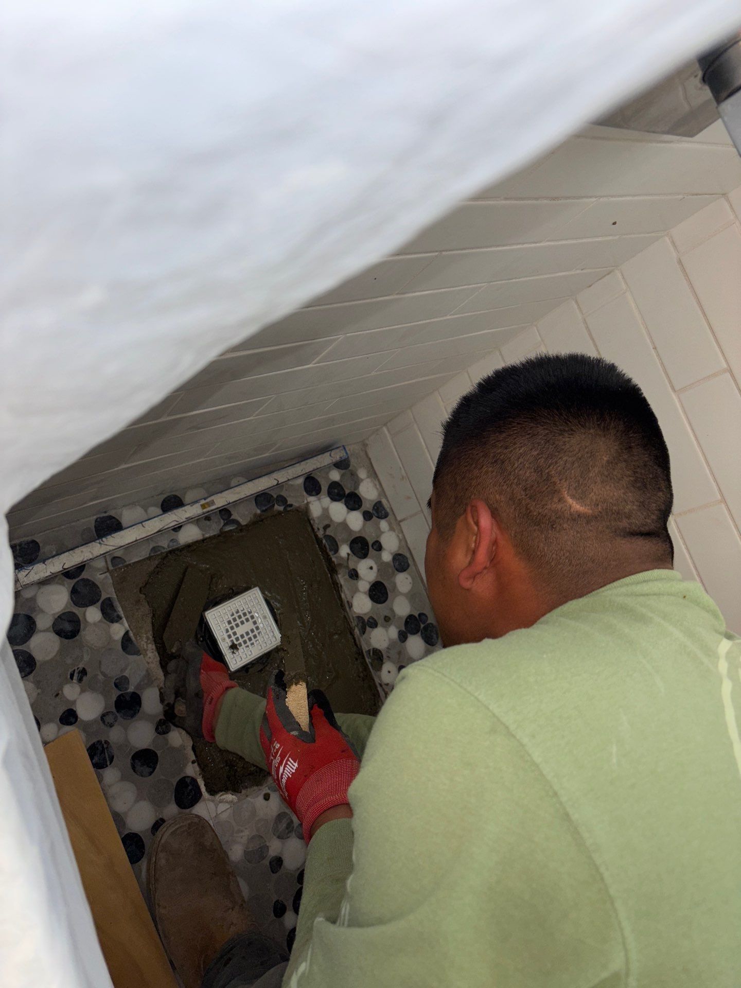 Piping and Draining for a Shower by Us Plumbing