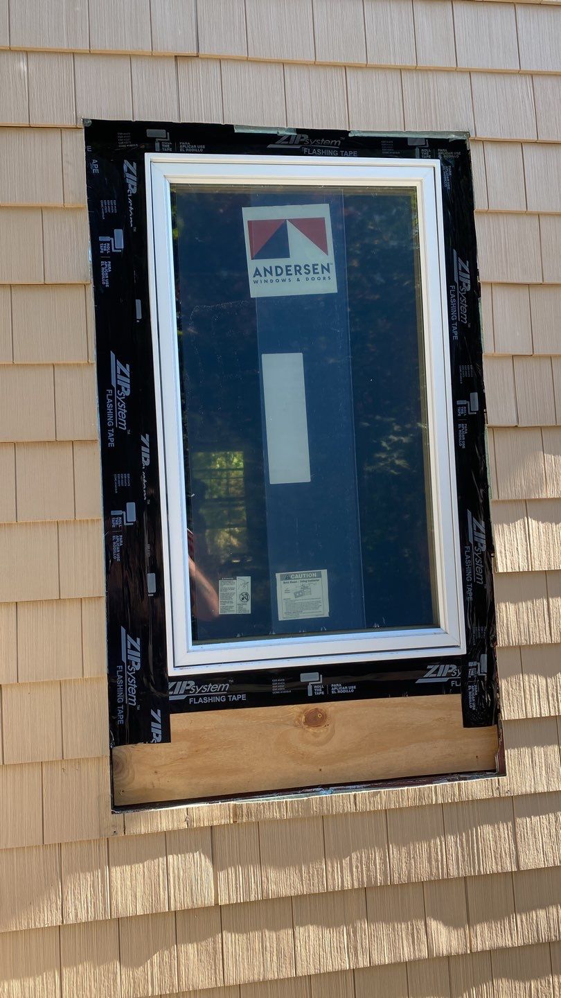 Flashing Repair in Milford by A Plus Exterior