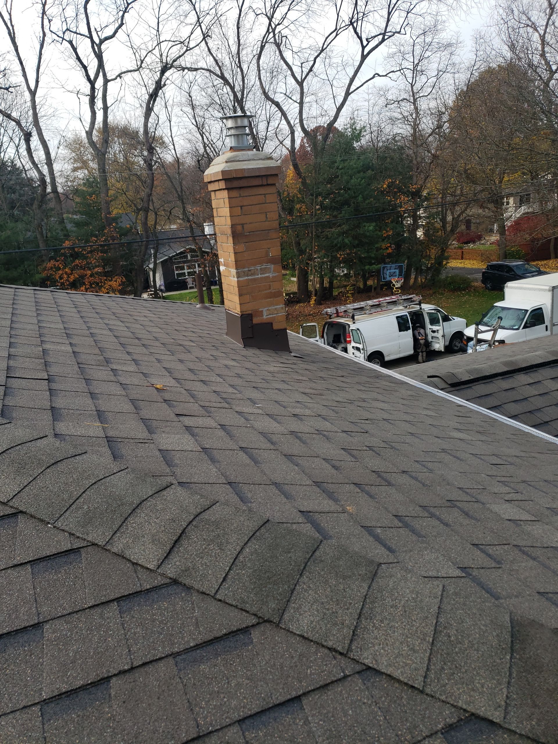 ATLAS PINNACLE COLOR: PRISTINE SCOTCHGARD WEATHERED DRIP EDGE: MUSKET BROWN by Eagle Eye Roofing