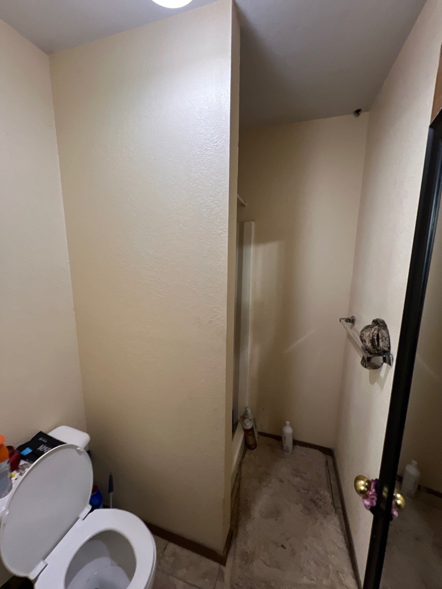 Bathroom remodel w/shower upgrade by In & Out Construction & Remodeling, LLC