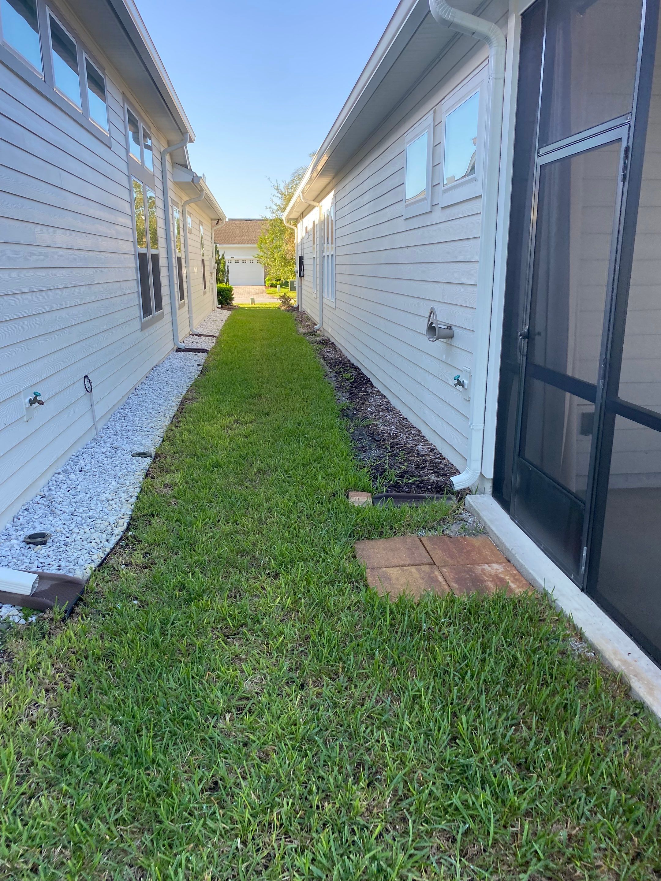 Residential | Clean-up, Sod and Rock Installation by ProGreen Services