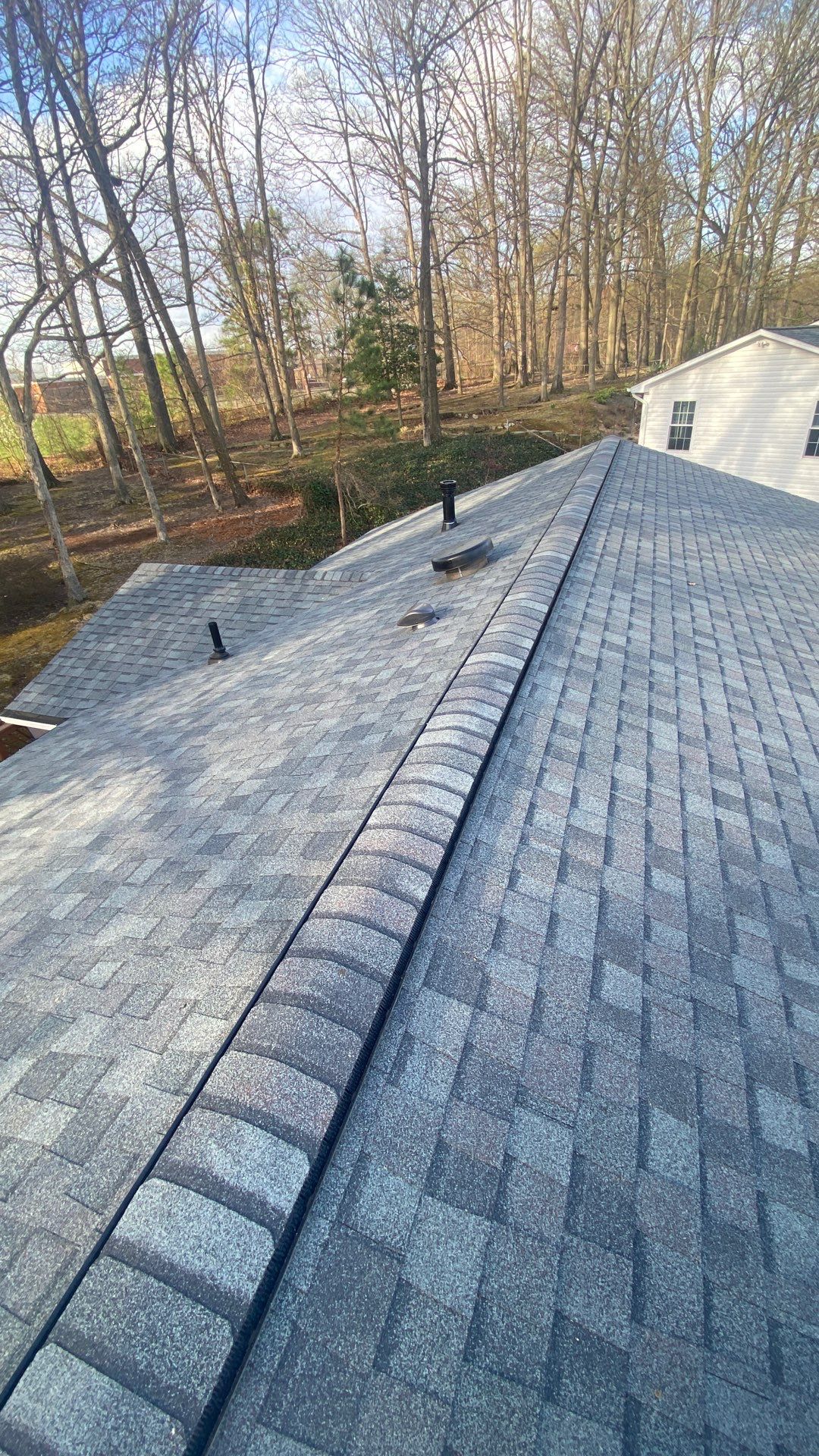 West Springfield: Residential Roof Replacement with CertainTeed Landmark in Colonial Slate by RM Banning, Inc.