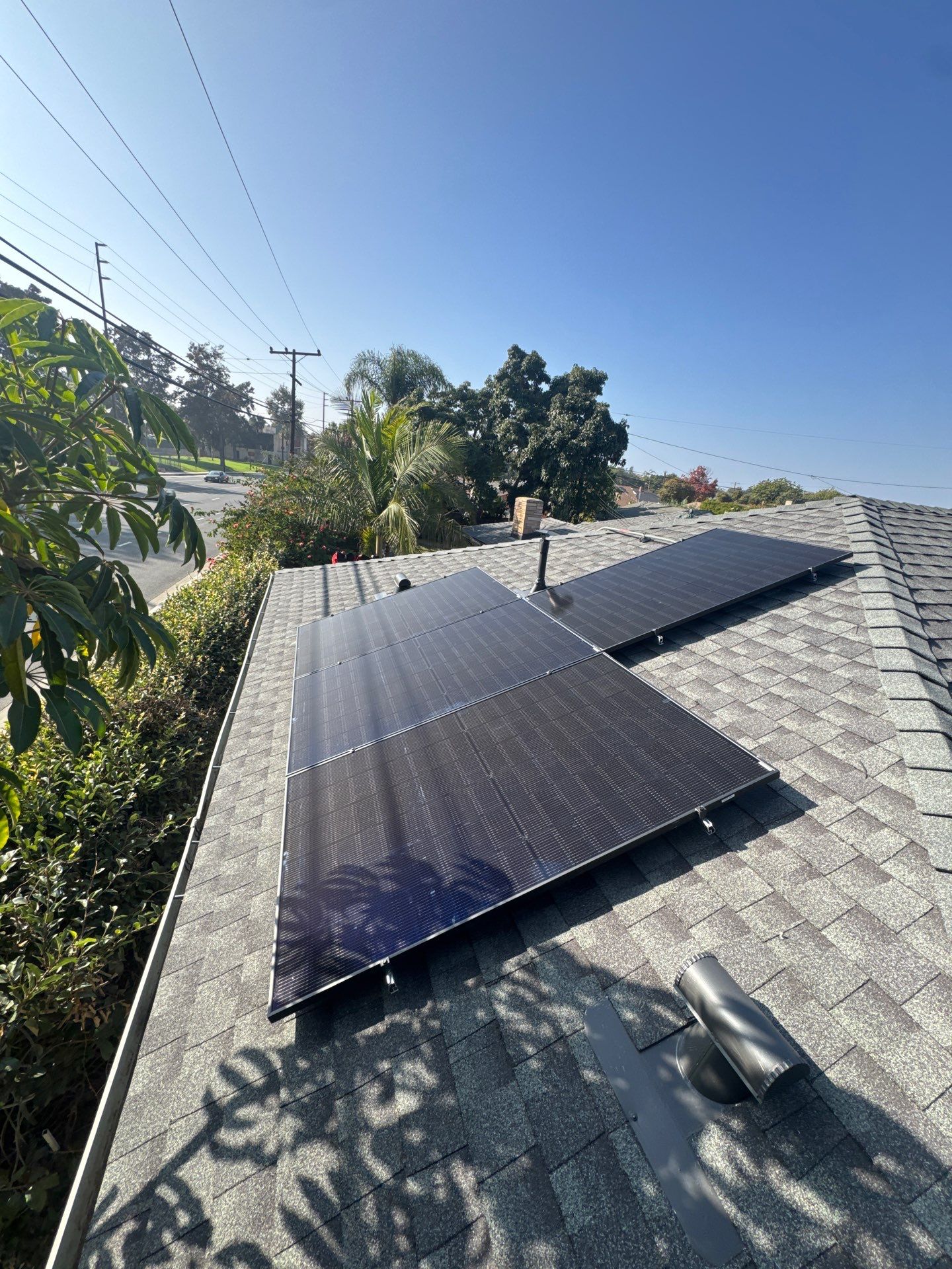 Residential Solar Installation with CertainTeed Panels in Long Beach by AWS Solar