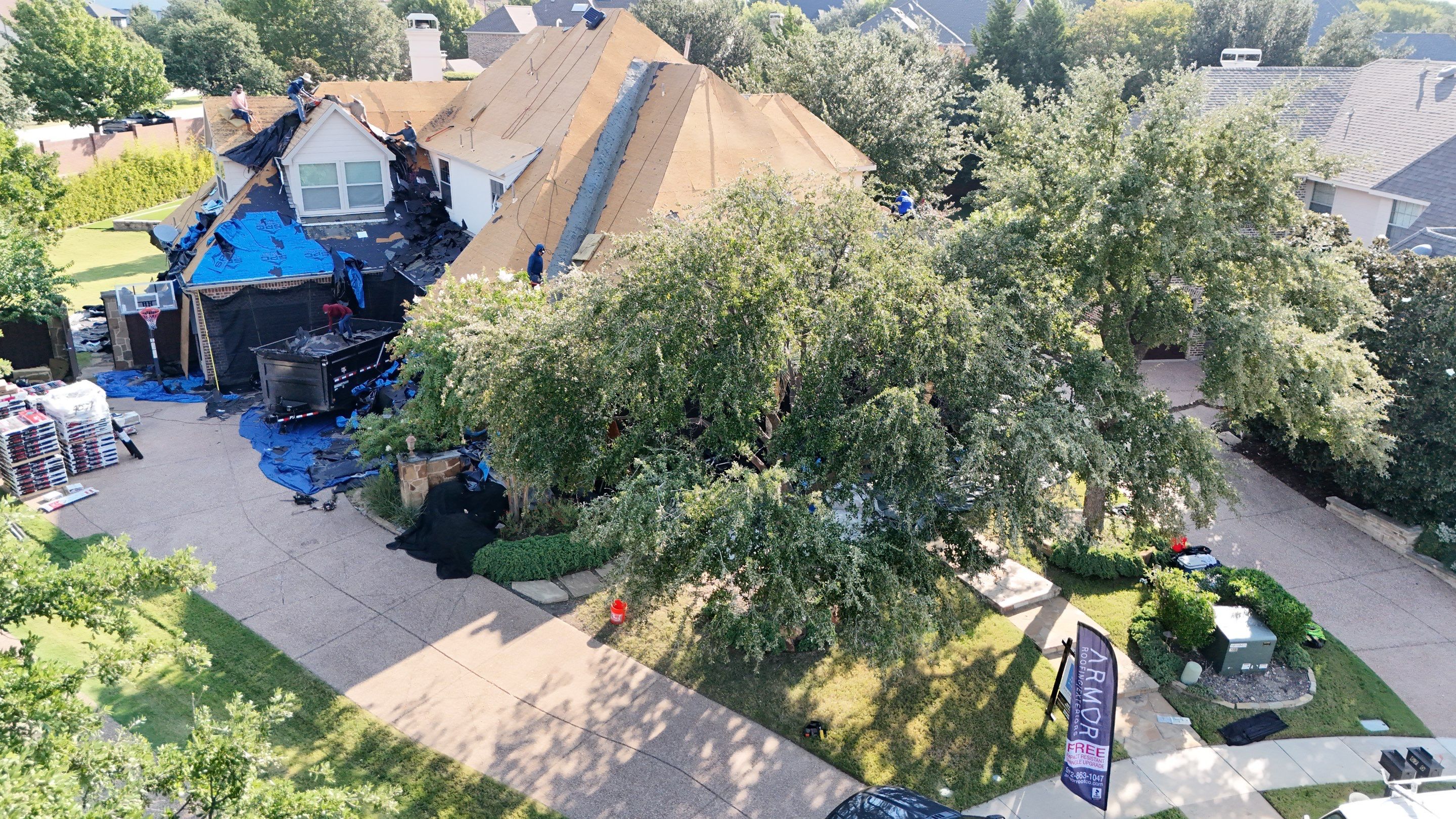 Project in Frisco by Armor Roofing | Exteriors