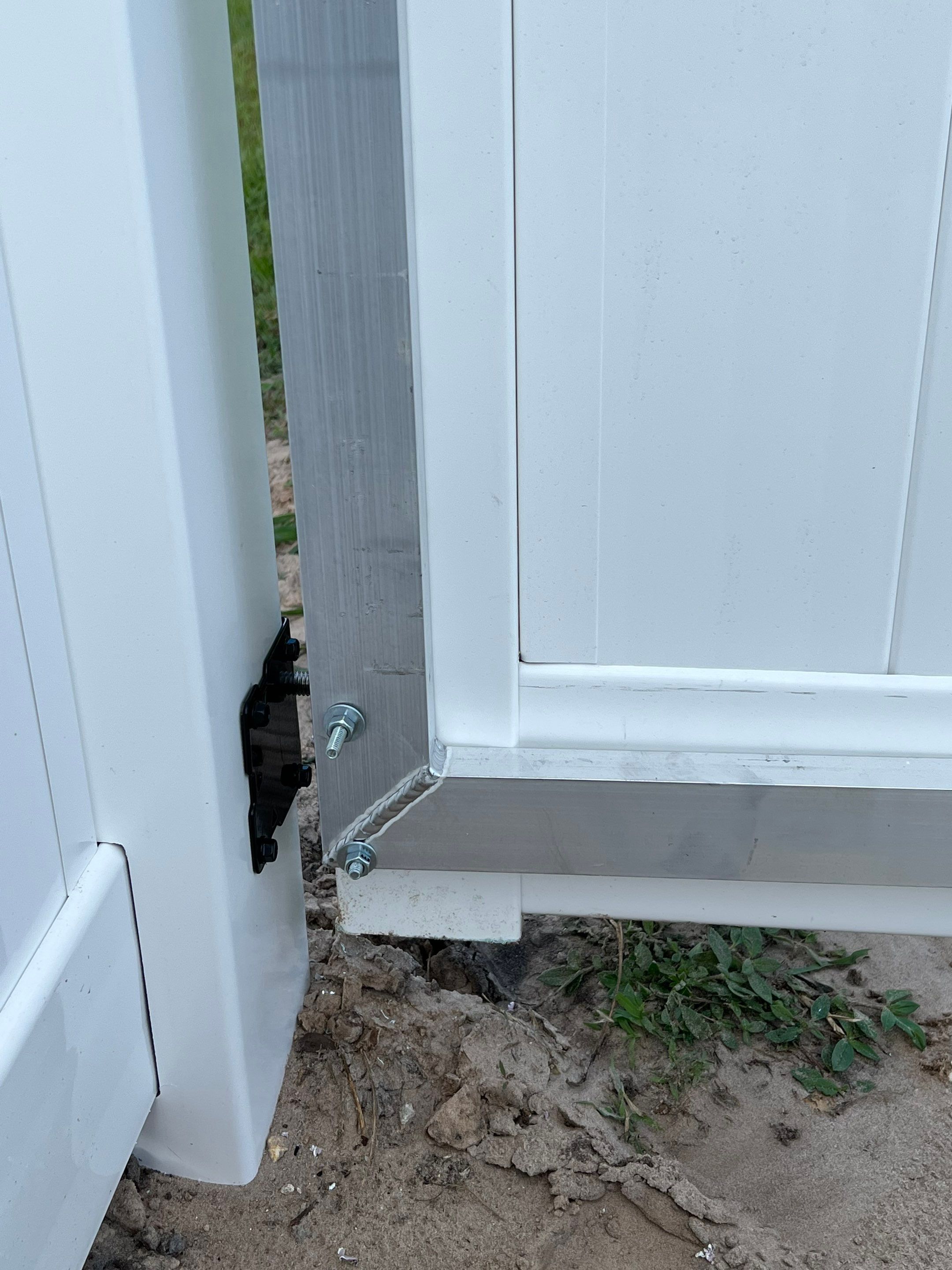 Palmetto, FL 6+2 White Vinyl Privacy Fence by Asap fence and gates, LLC