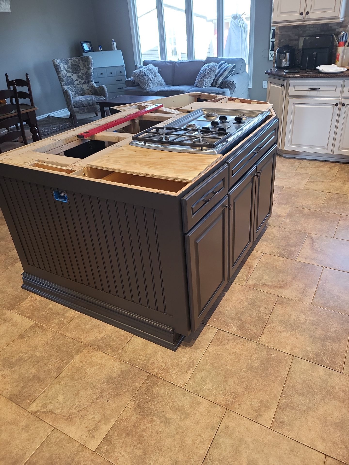 Custom Island Remodel by Spectrum Painting, LLC