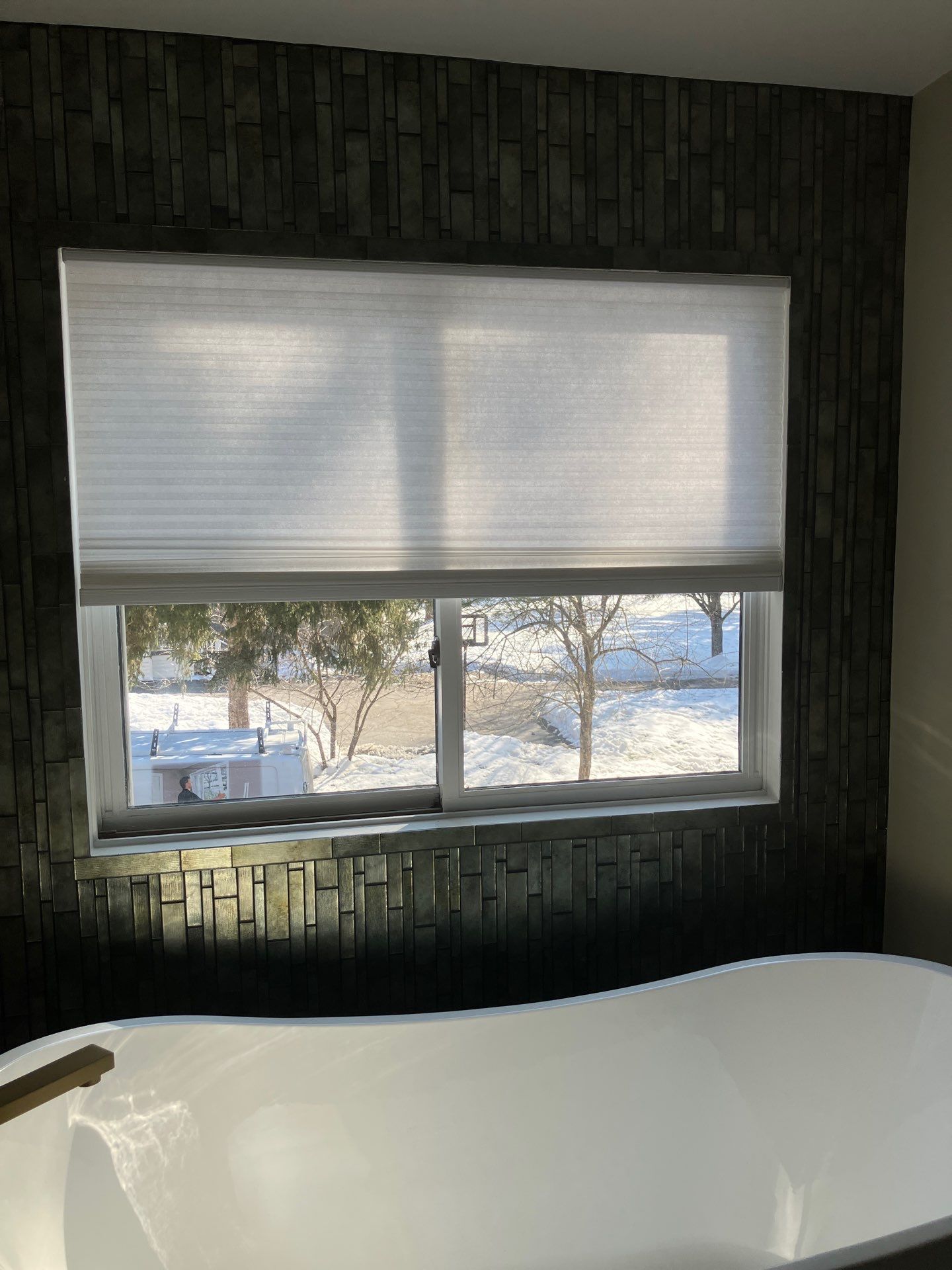 Window installation Using Infinity By Marvin Windows  by DiGiorgi Roofing and Siding Inc