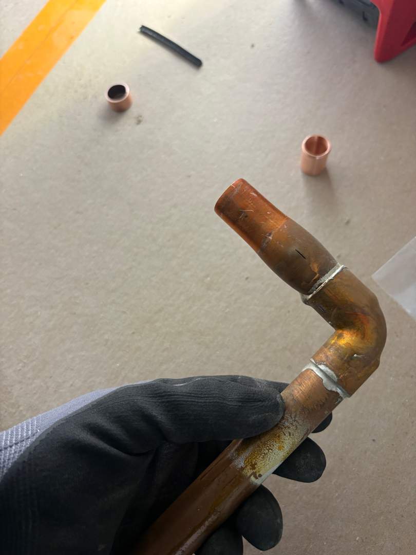 Heat Line Repair & Ductwork Adjustments — Nahant, MA. by FAGONE MECHANICAL