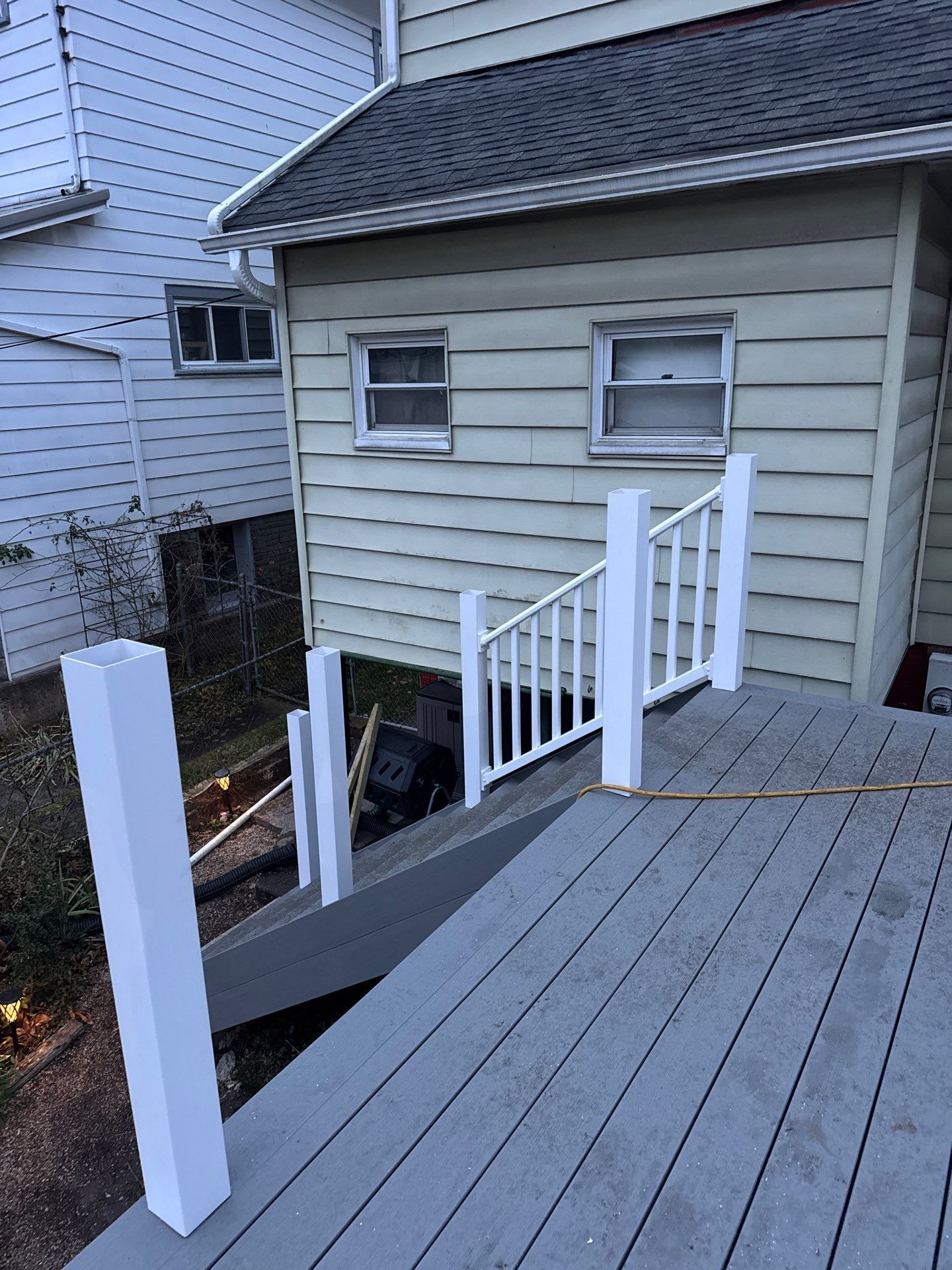 TimberTech Composite Deck and Vinyl Railing Replacement in Hinton by Walnut Hollow Decks & Outdoor Living