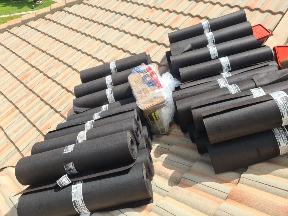 Residential Roofing Installation using 1" Nail strip metal roof by BLUES BROTHERS ROOFING