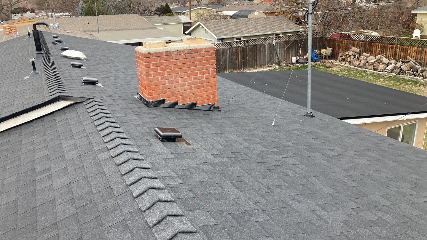 Meridian Single Level Residential Roofing Installation by ID Roofing LLC
