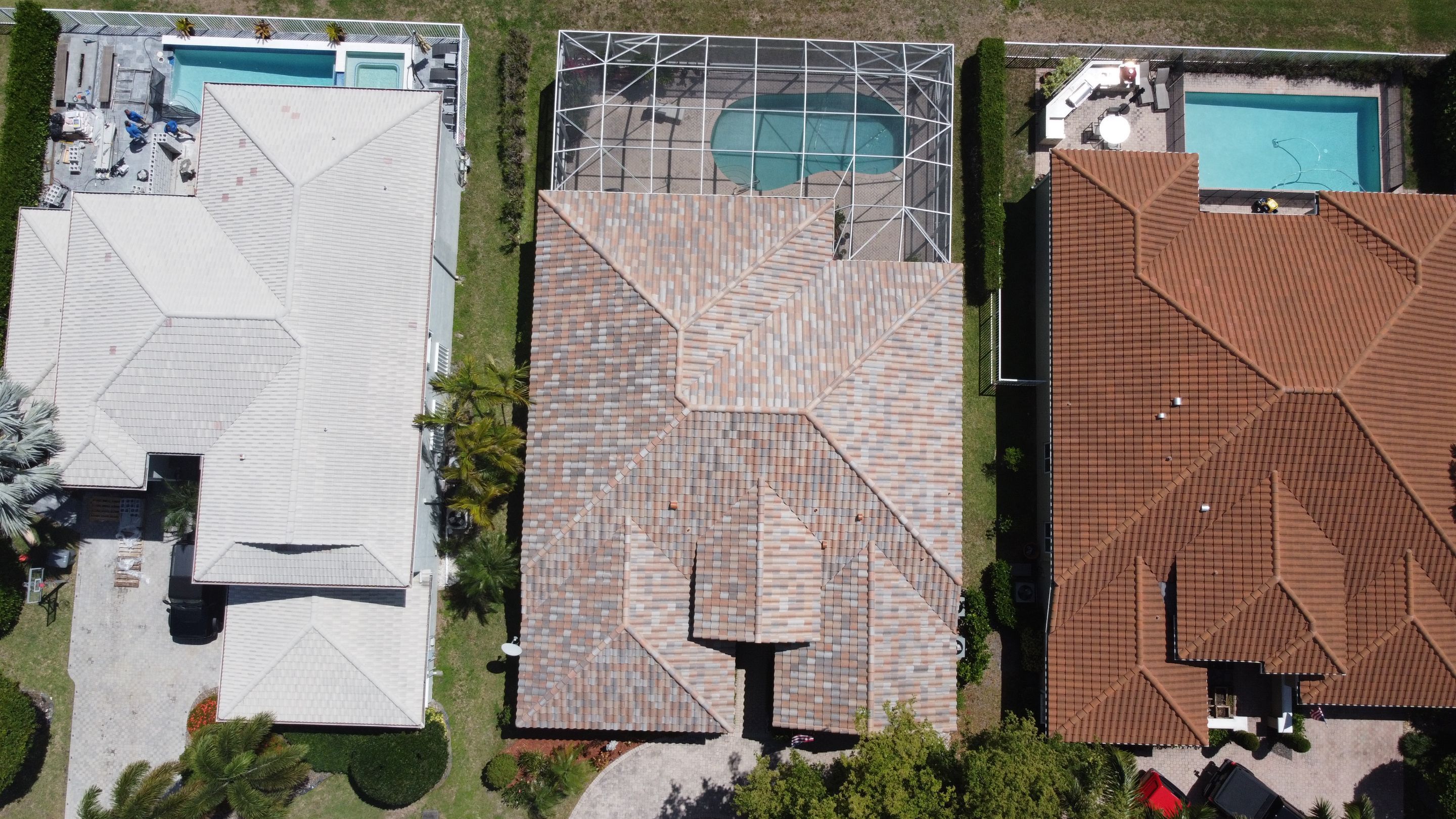 Residential Roofing Installation using Eagle Roofing Tile by BLUES BROTHERS ROOFING