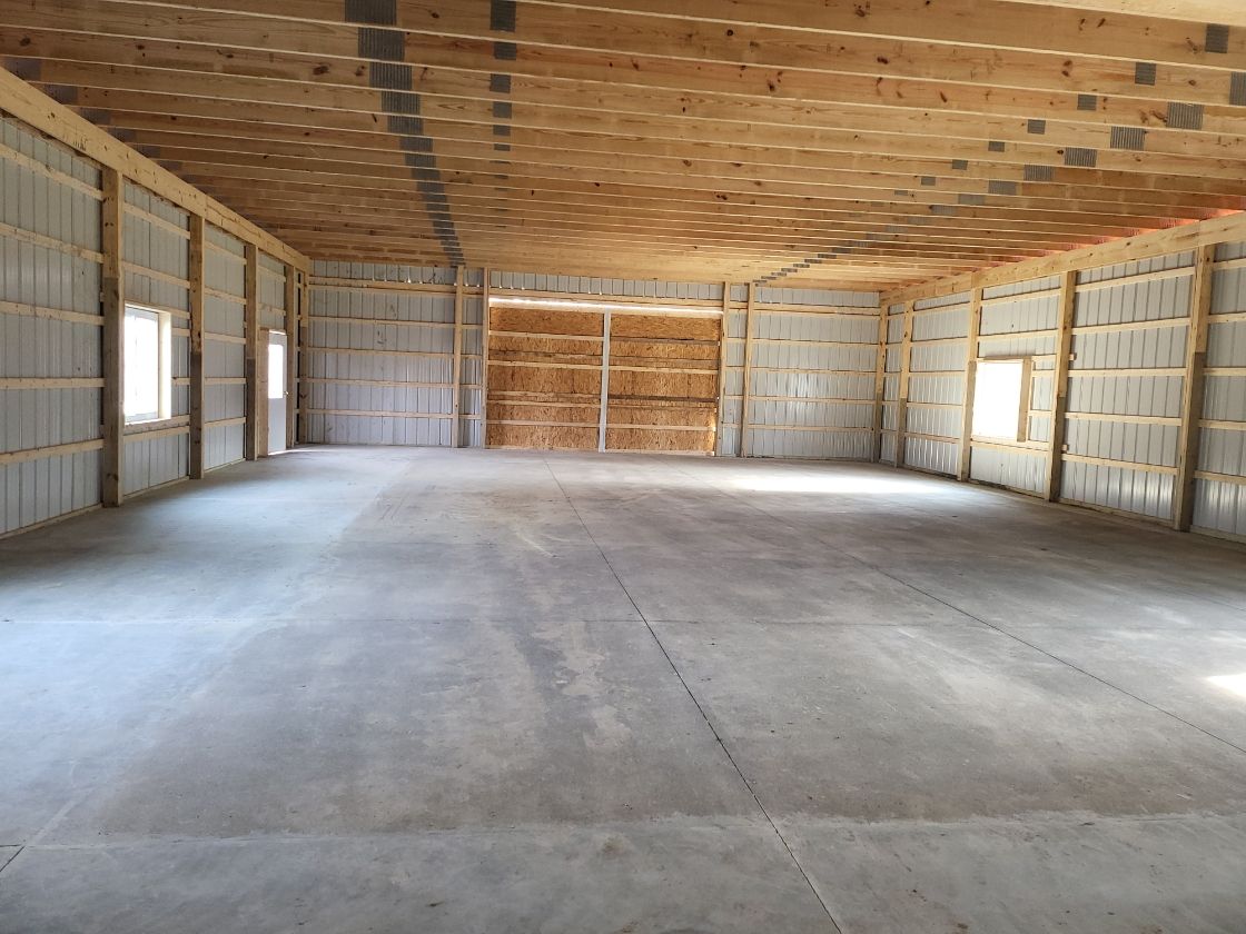 40'x60'x14' Hobby Barn by The Barn Builders 