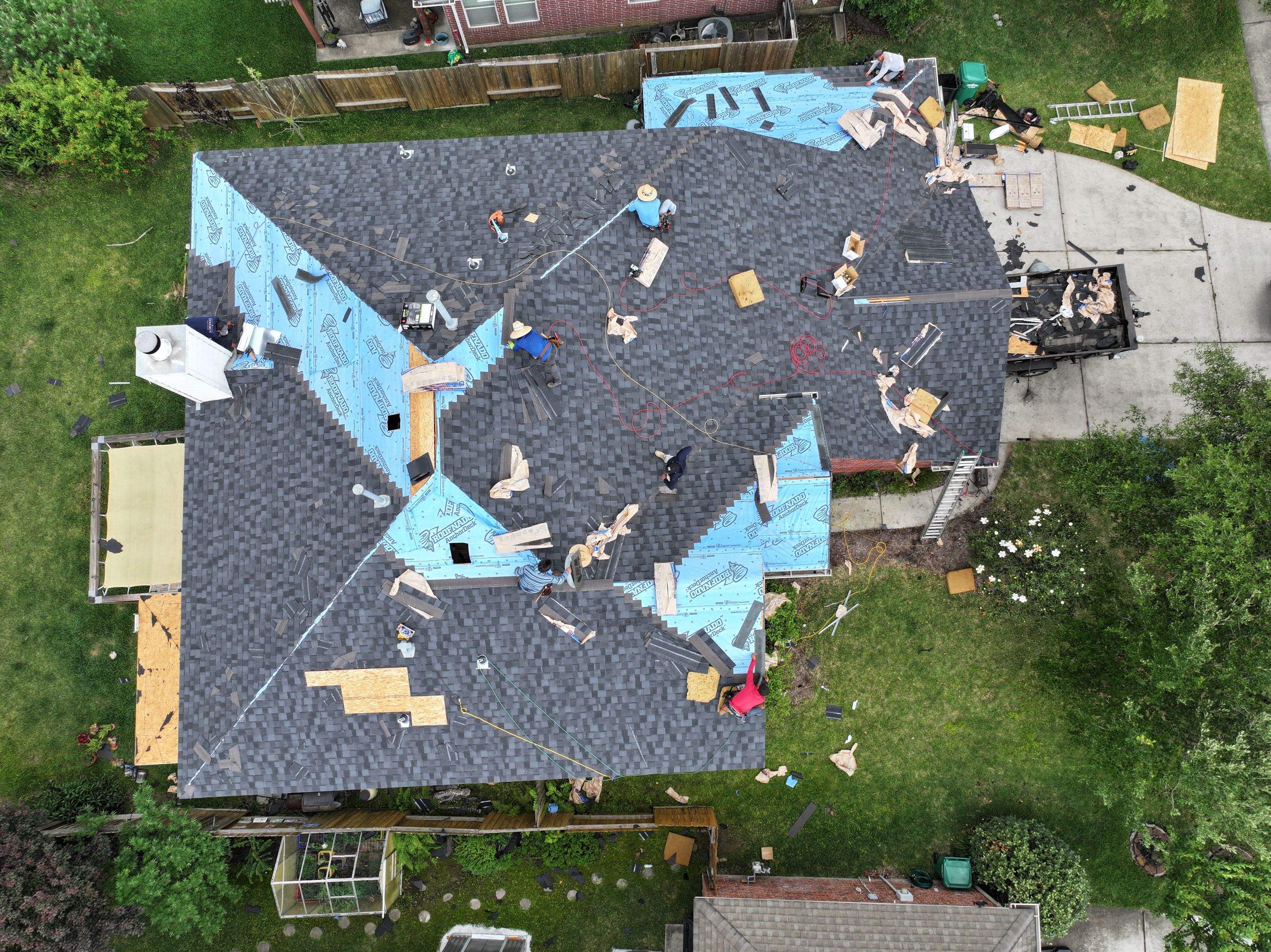Complete Shingle Roof Replacement — Spring, TX by PL Roofing & SB Roofing, LLC.
