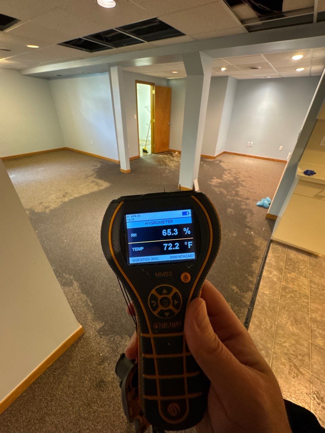 Project in West Bloomfield by EzDry Water Mitigation & Property Restoration