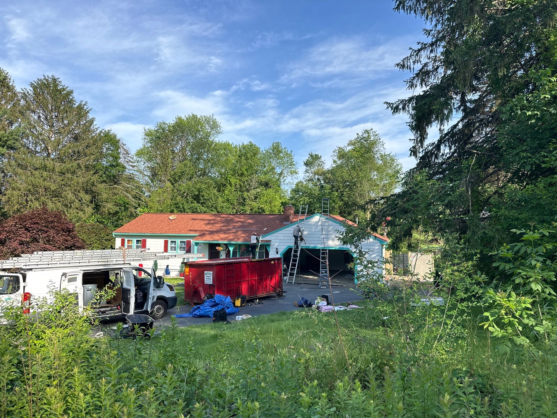 Roof Replacement with Gutter Guards – Westford, MA by Mighty Dog Roofing of Greater Middlesex County