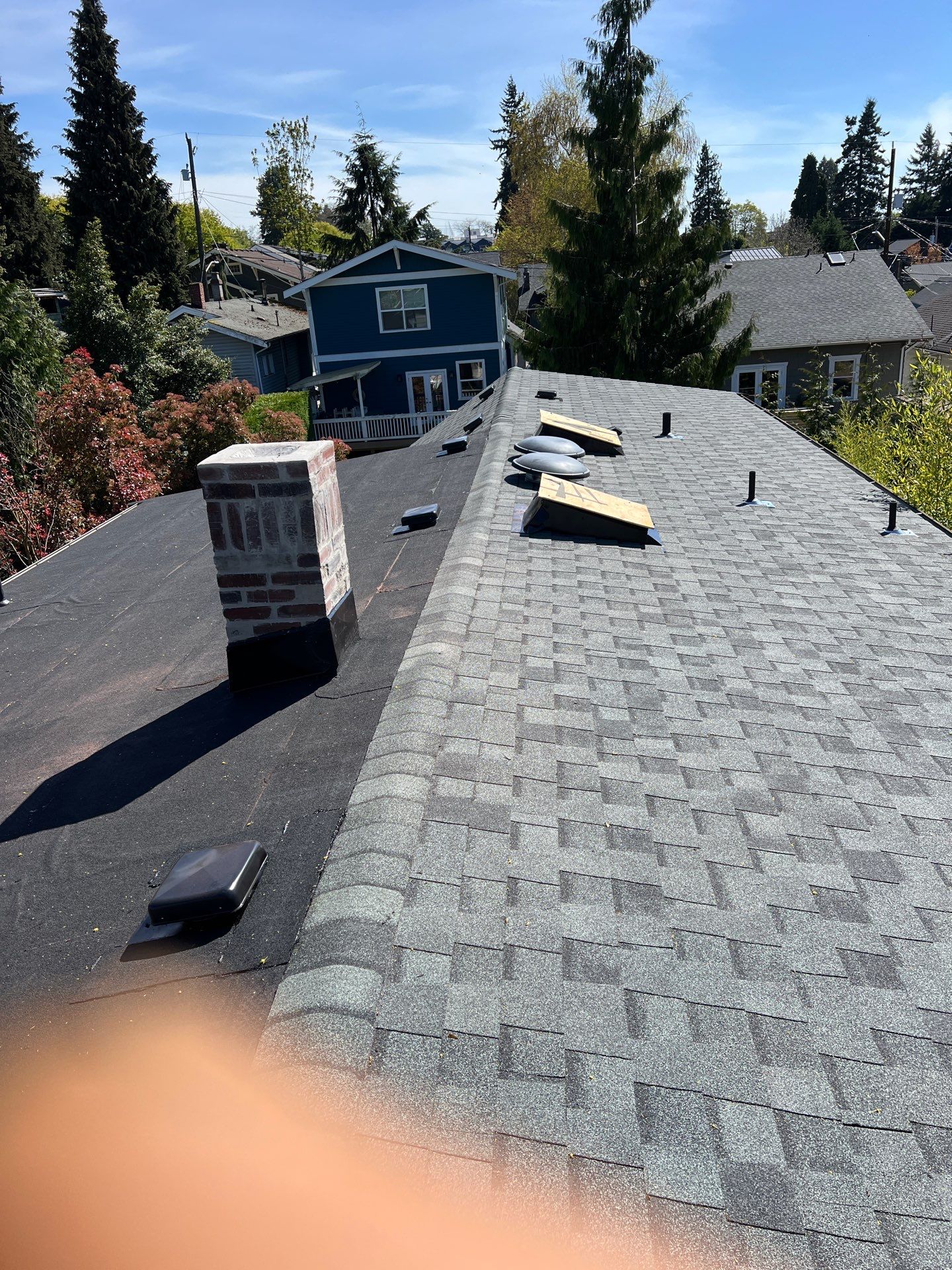Residential Roofing Installation using GAF HDZ Shingles by Roofing Formula LLC