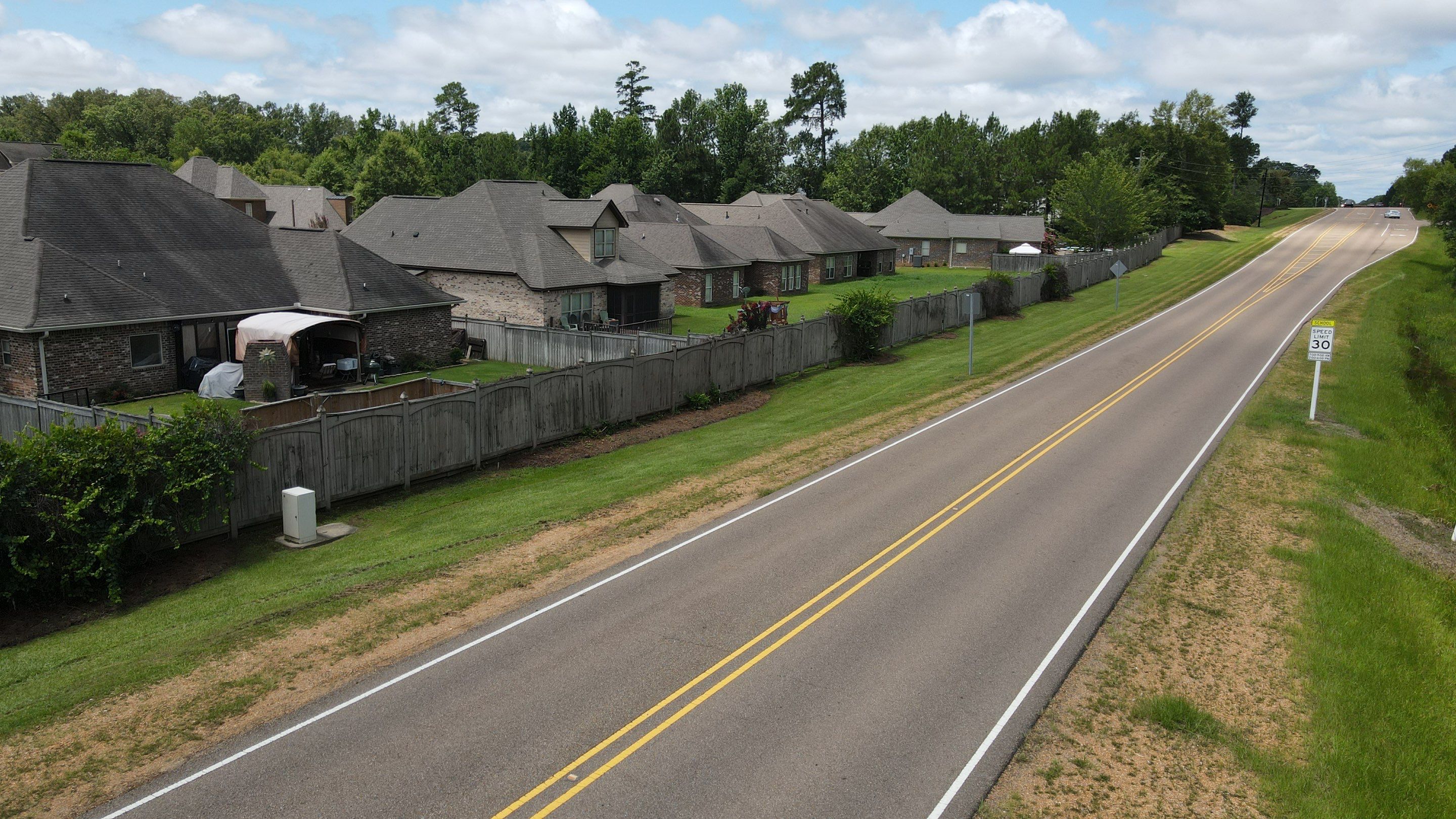 8ft Treated Pine Good Neighbor Fence by Roberson Construction LLC