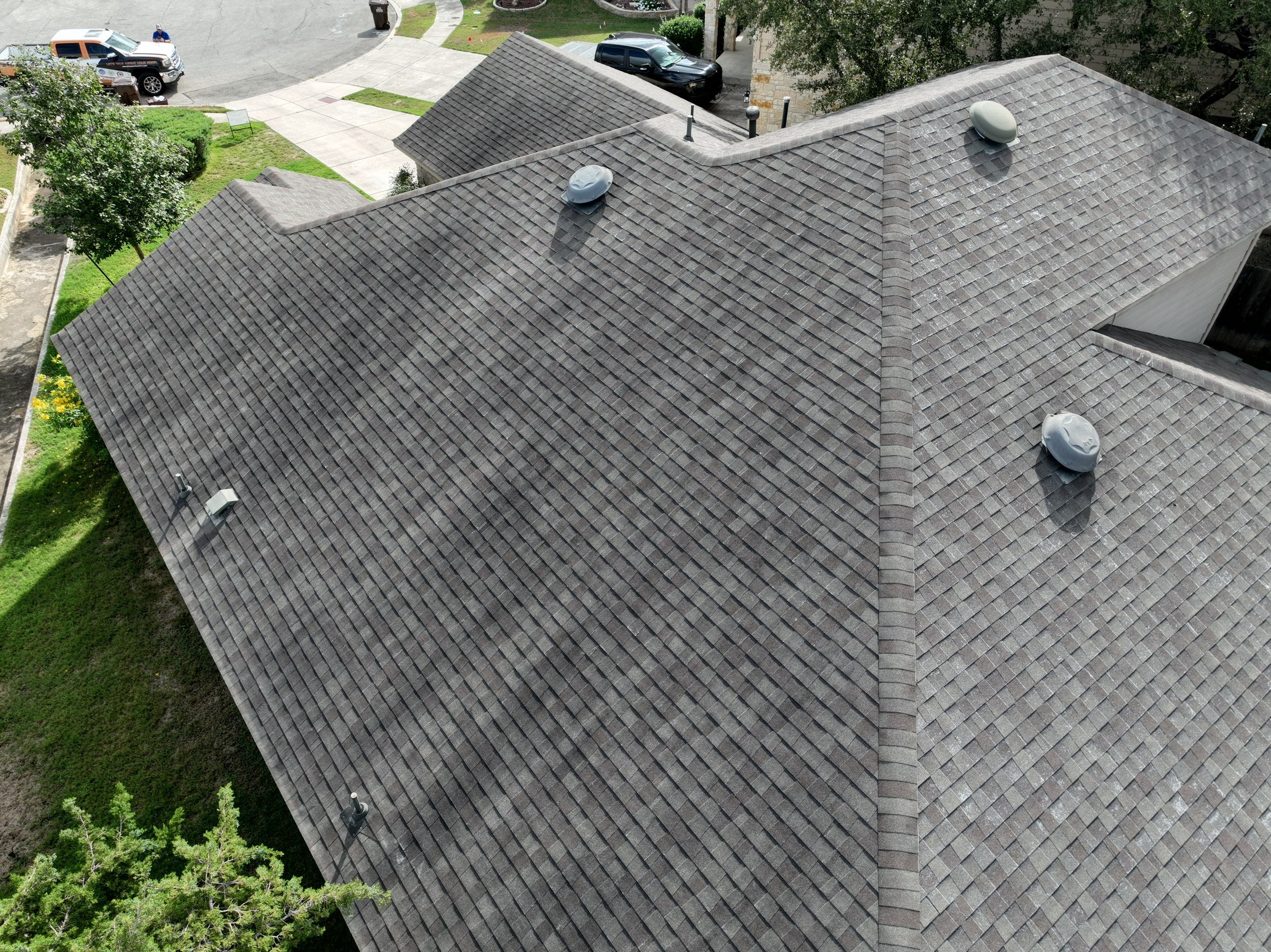 Residential Roof Replacement using Owens Corning Duration Shingles - Onyx Black by Premier Roofing and Contracting