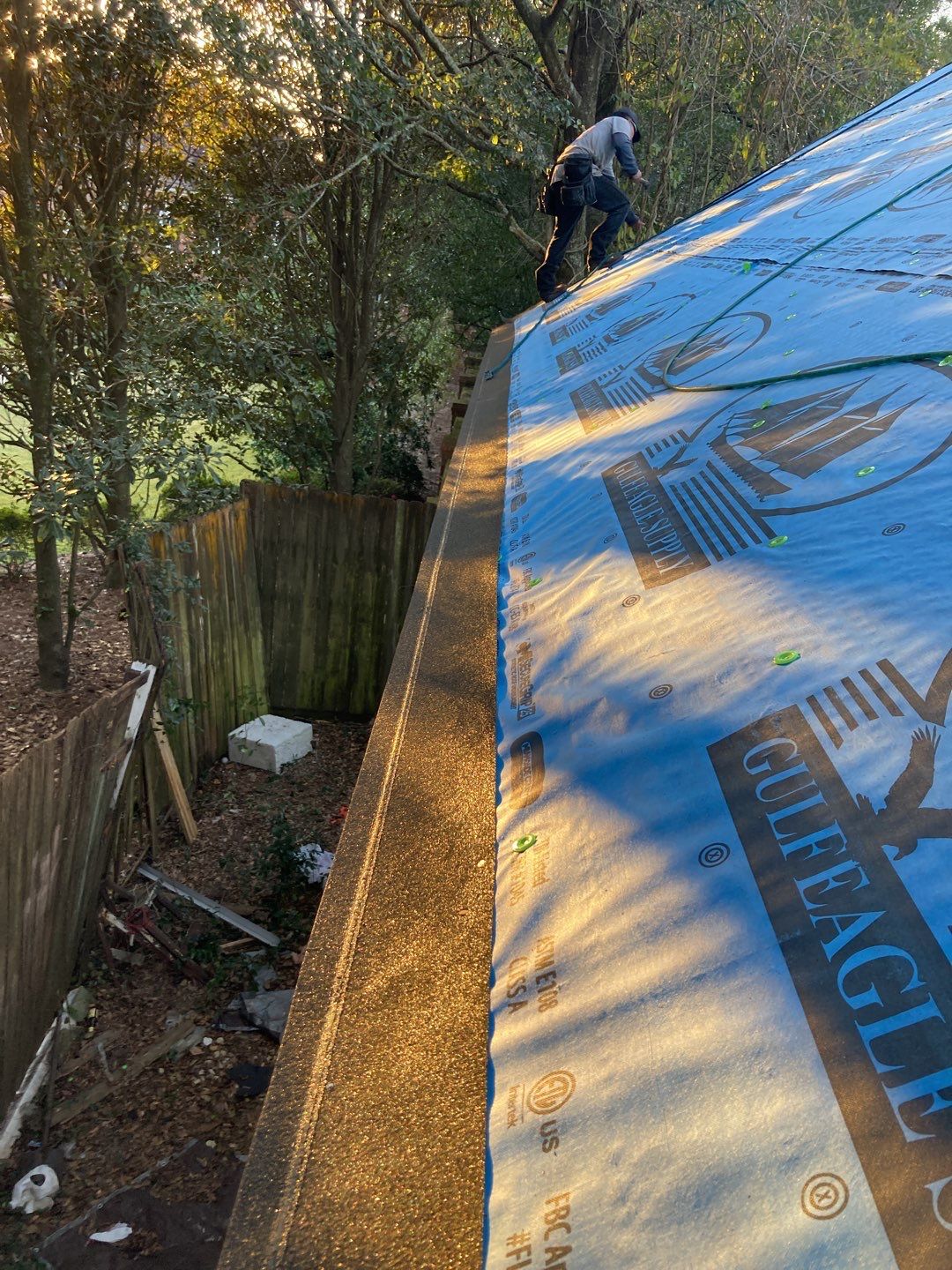 Residential Roofing Installation using Roof Replacement by American Roofing & Construction LLC