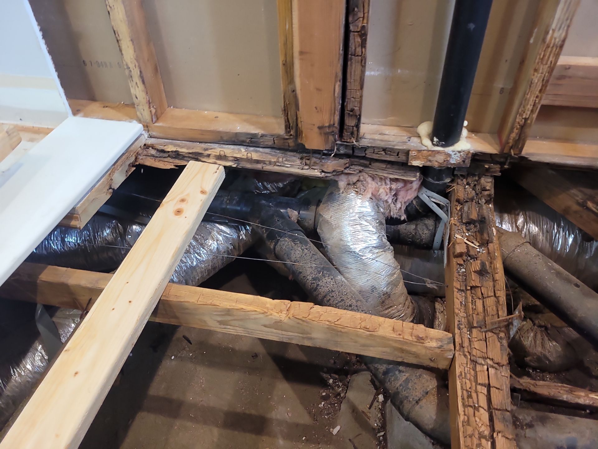 Subfloor Repair / Partial Remodel by McCray's Handyman, Inc.