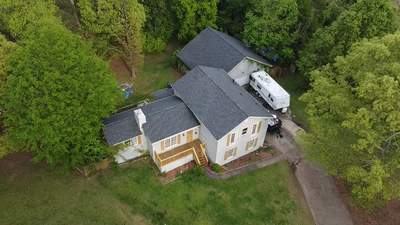 Residential Roofing Installation using asphalt shingle roofing