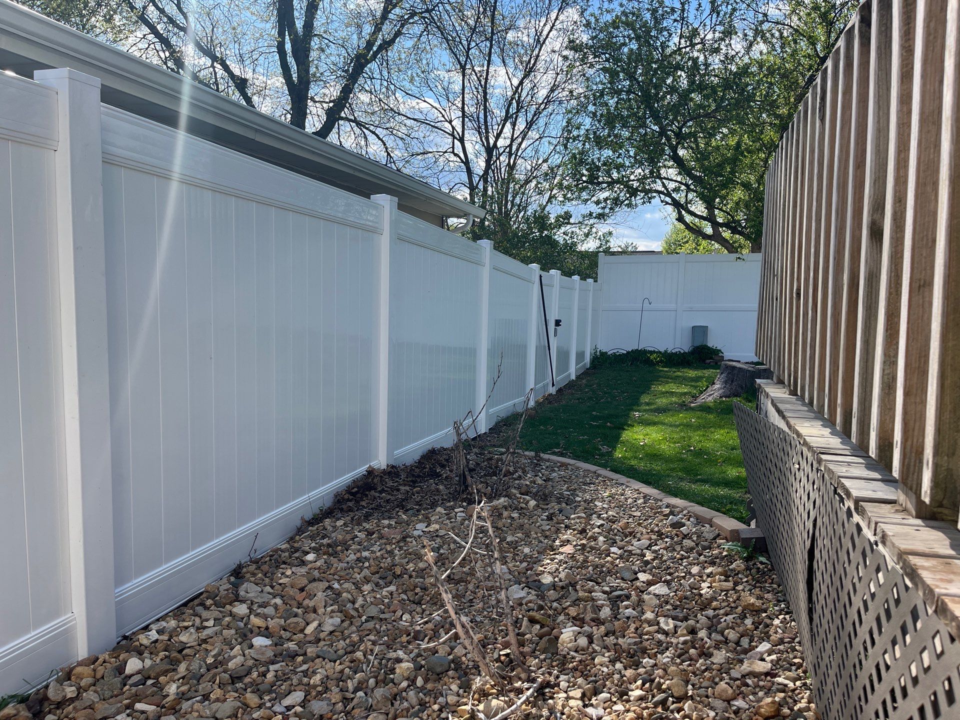 Project in Cedar Falls by Perfect Picket Fence and Stain