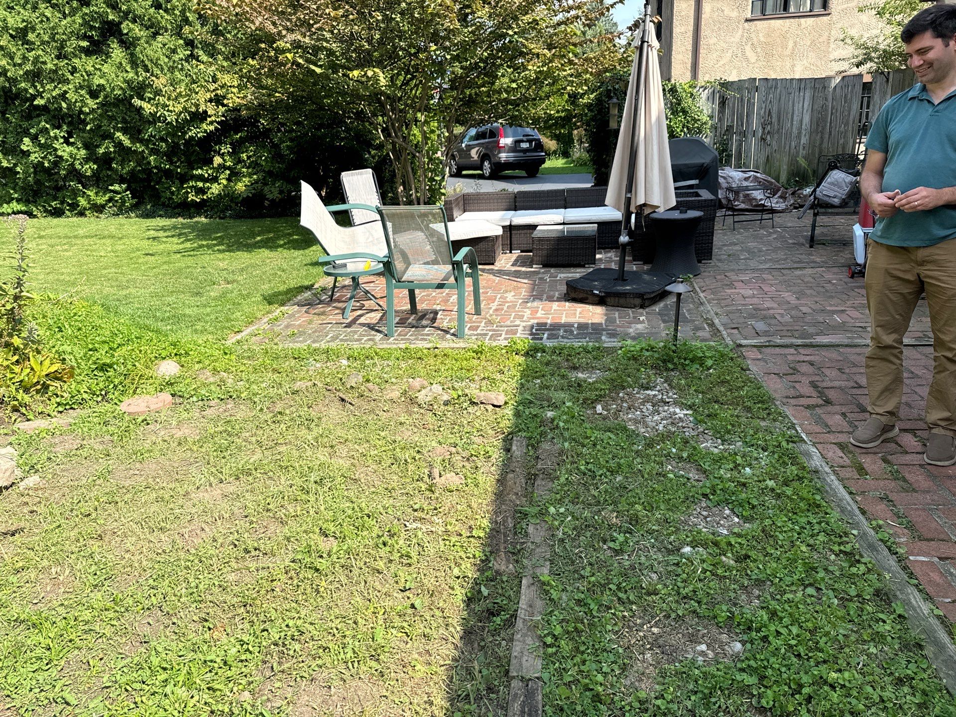 Majestic Ashlar stamped concrete patio  by NG Masonry & Construction LLC