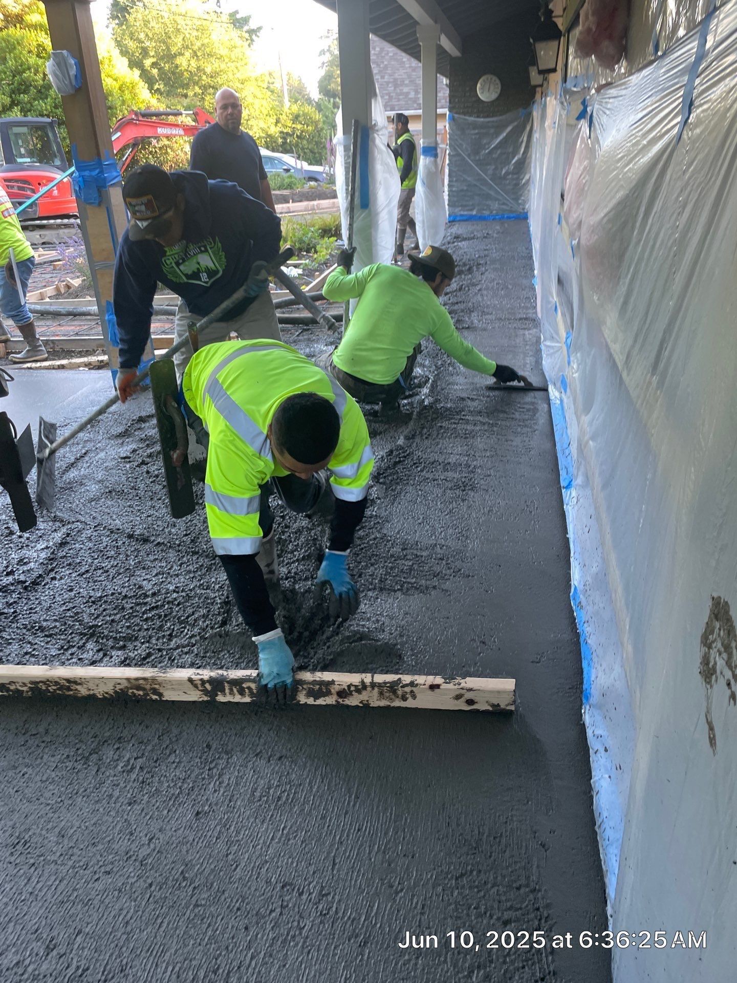 Concrete Driveway Makeover | Edmonds  by Jireh Asphalt & Concrete Inc 