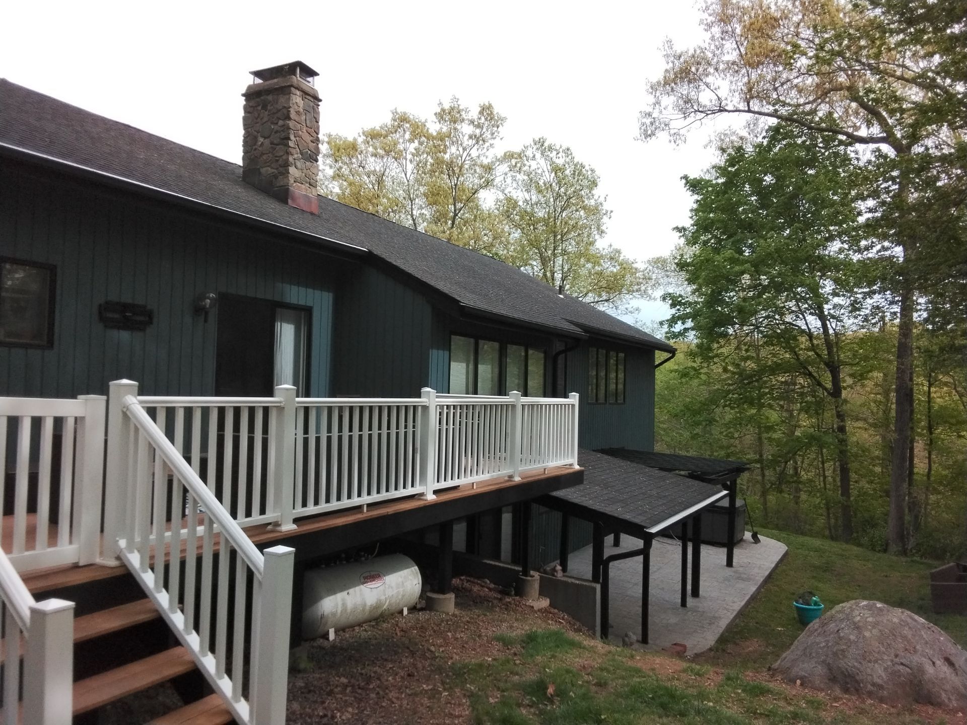 Transformation Raintech Black  by DiGiorgi Roofing and Siding Inc