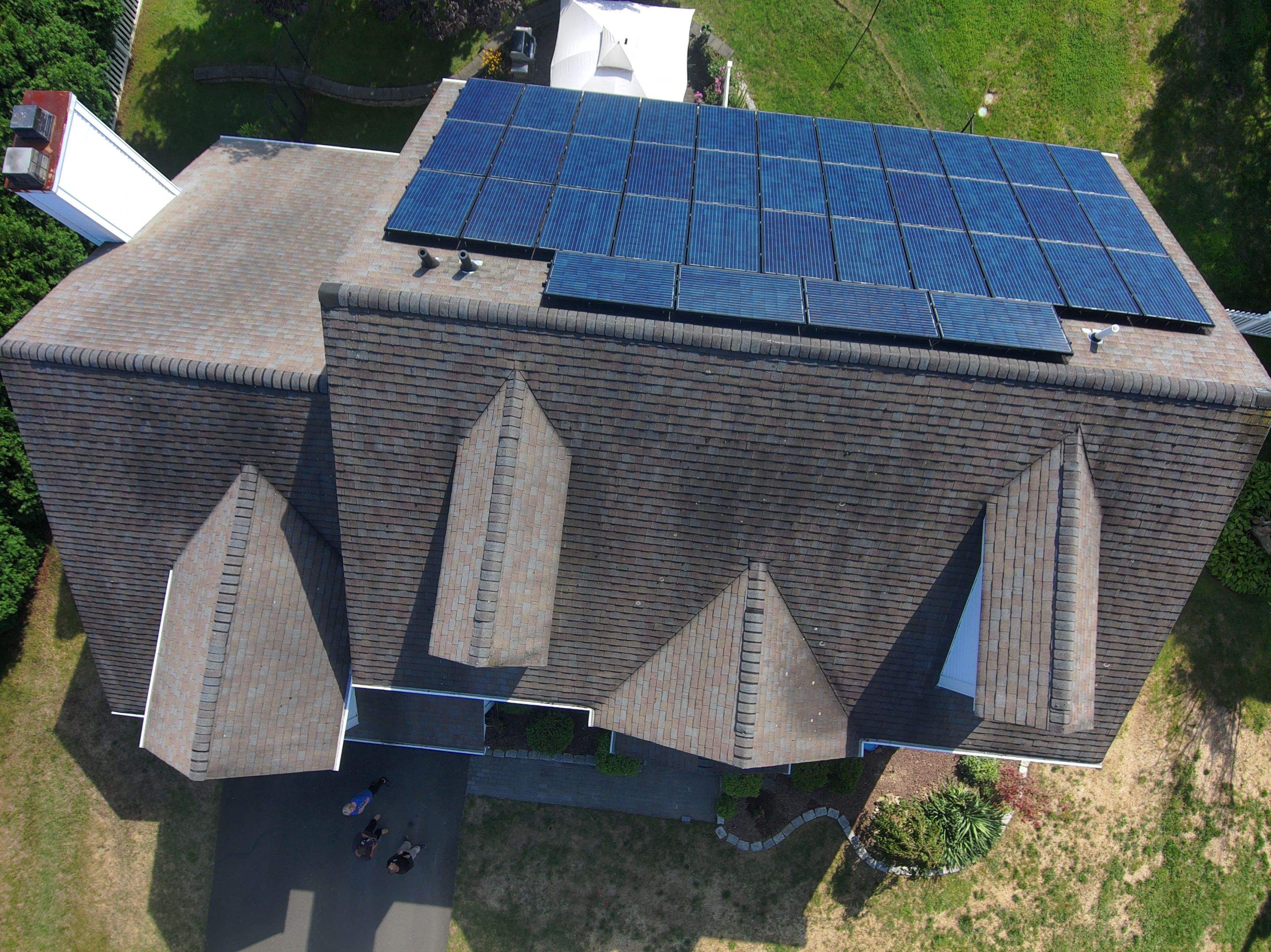 Residential Roofing Installation using Owens Corning TruDefinition Duration AR - Driftwood by A Plus Exterior