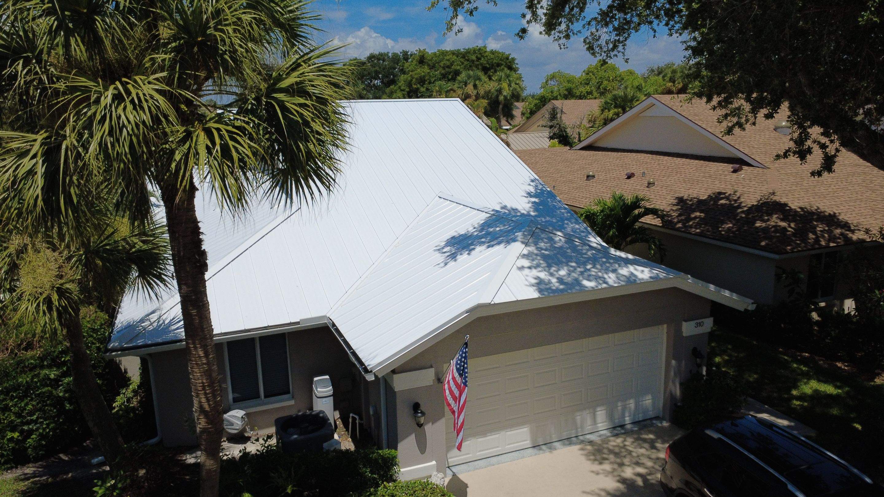 Kynar (Color Coated) Standing Seam Metal Roof Replacement by Sailfish Roofing