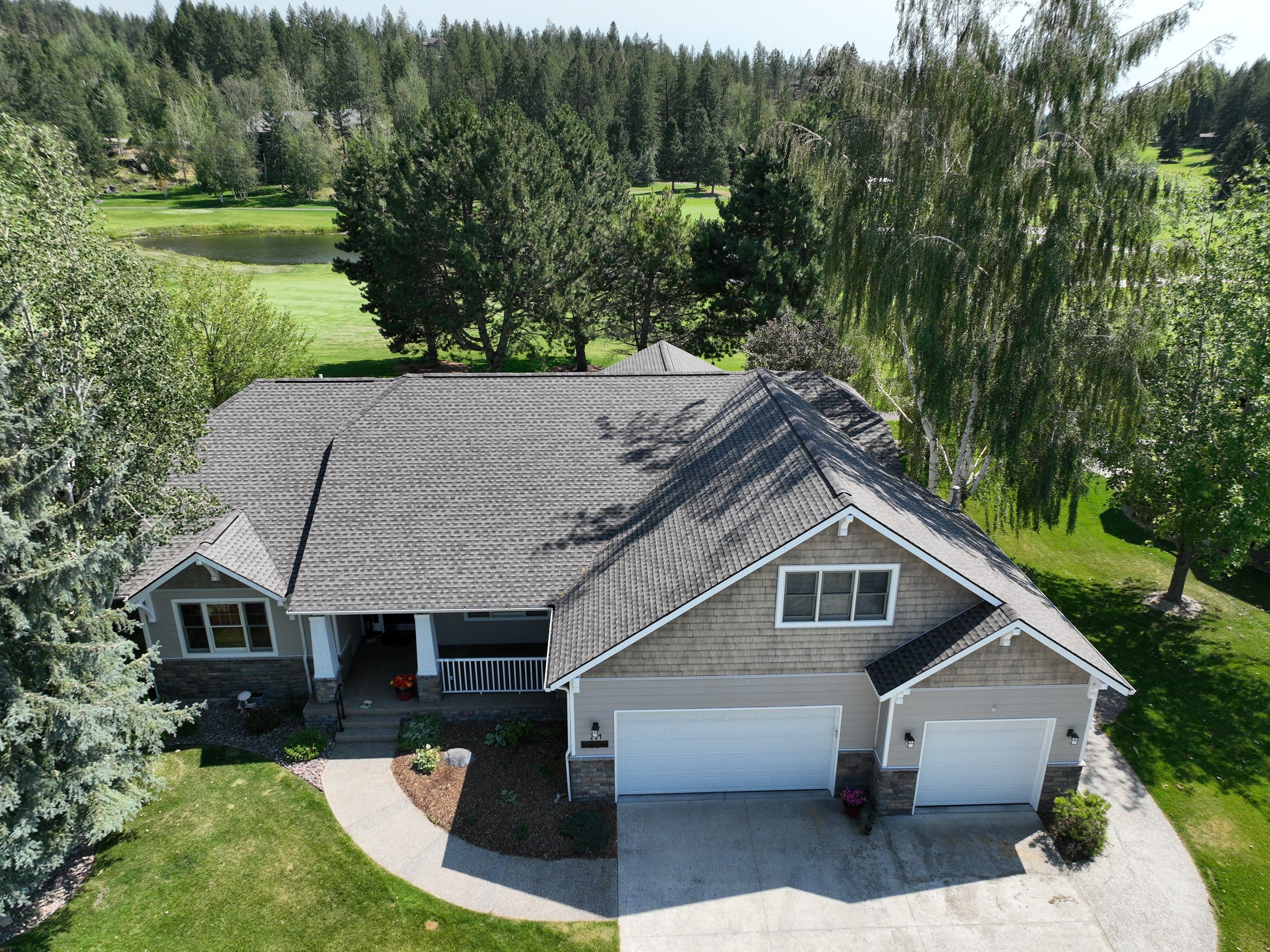 GAF Timberline HDZ - Mission Brown by Montana Roofing Solutions