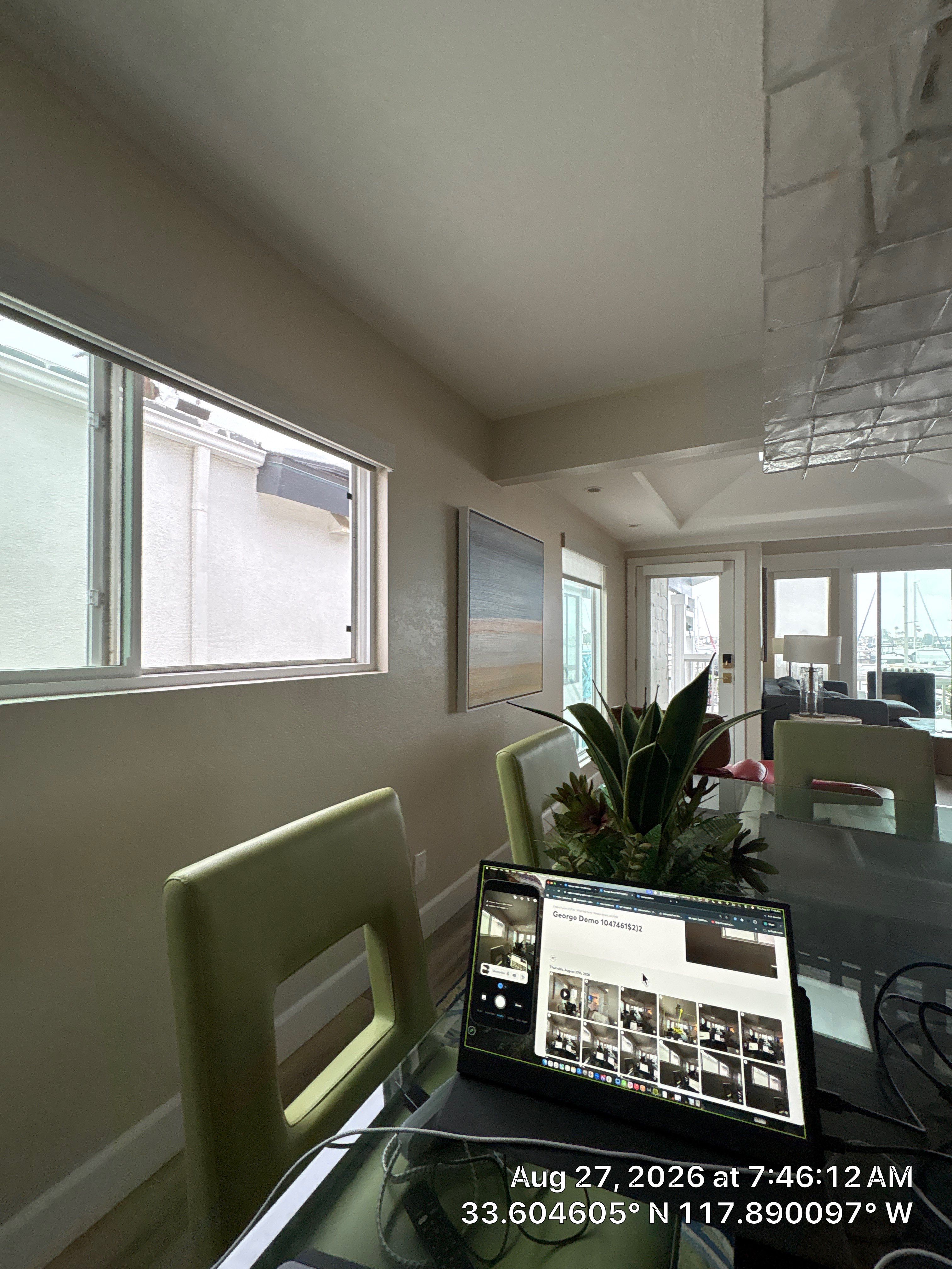Horizontal Sliding Window Installation for Newport Beach Waterfront Home by CompanyCam Sales Demo