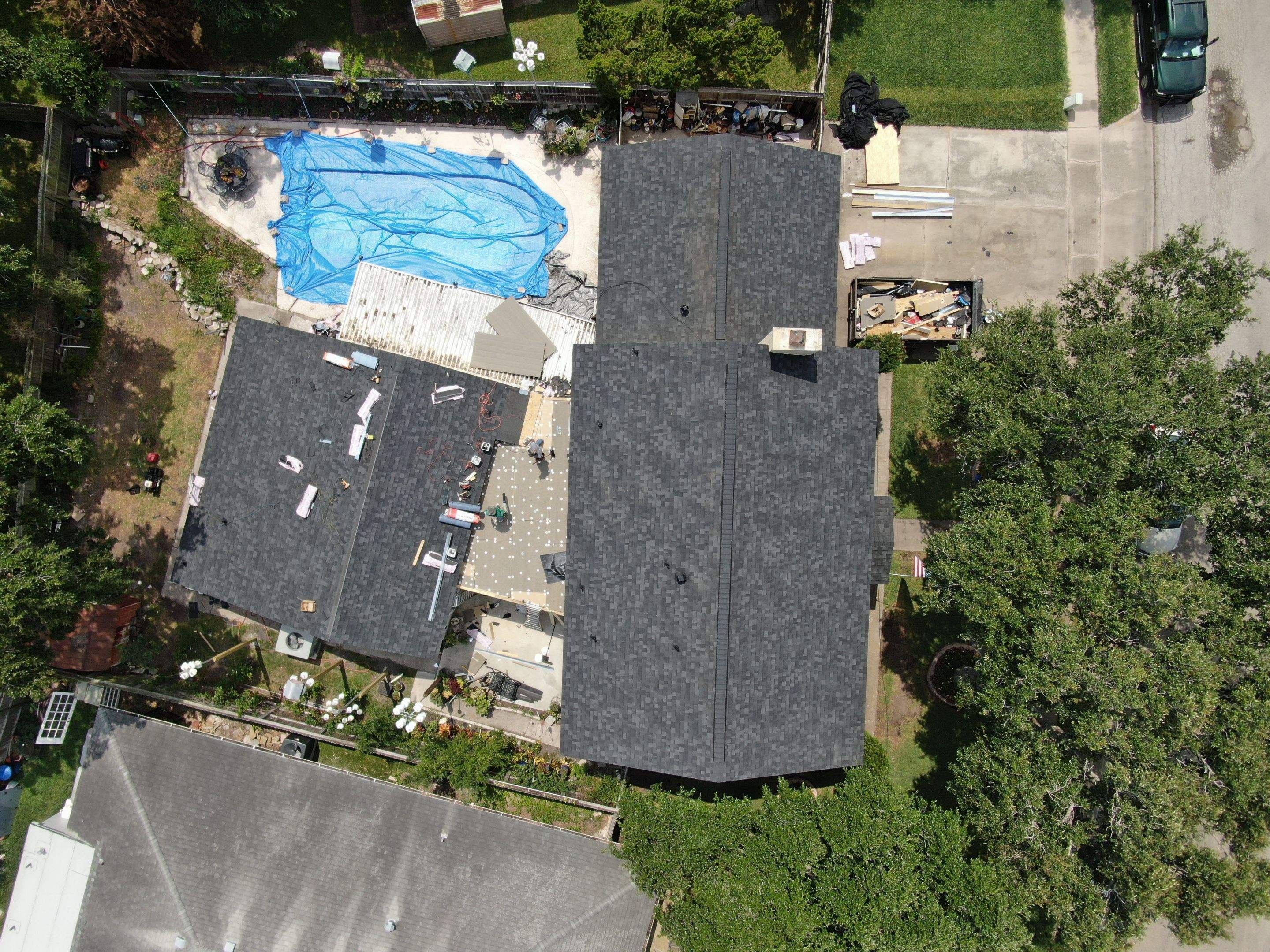Its to Hot! Insulate this roof by Bayfront Roofing and Construction