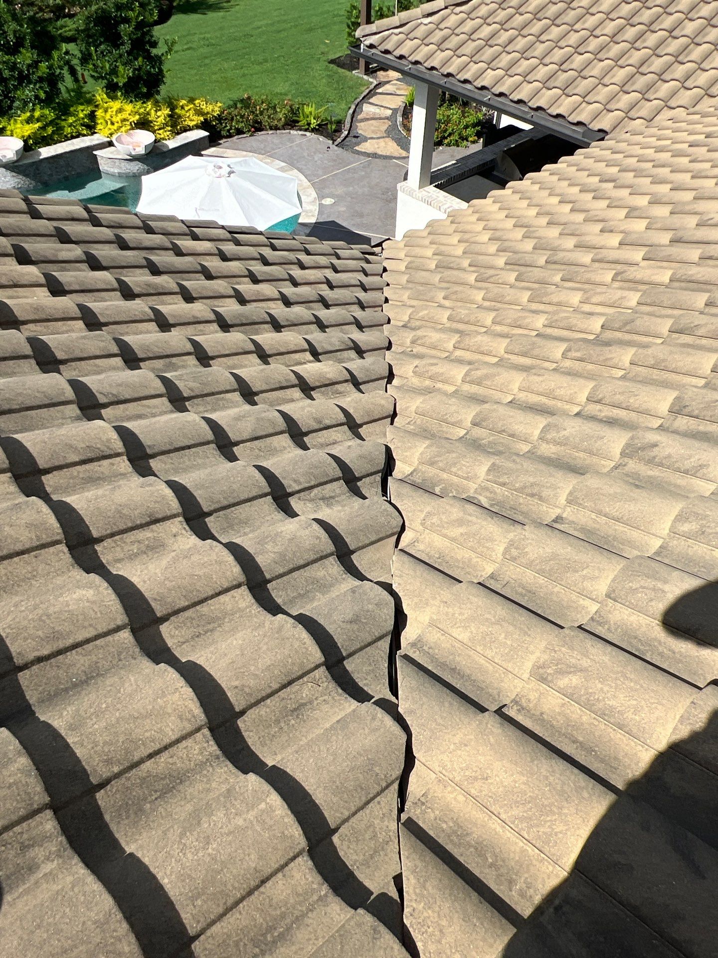 Residential Roofing Repair using tile by Roof Repair Company