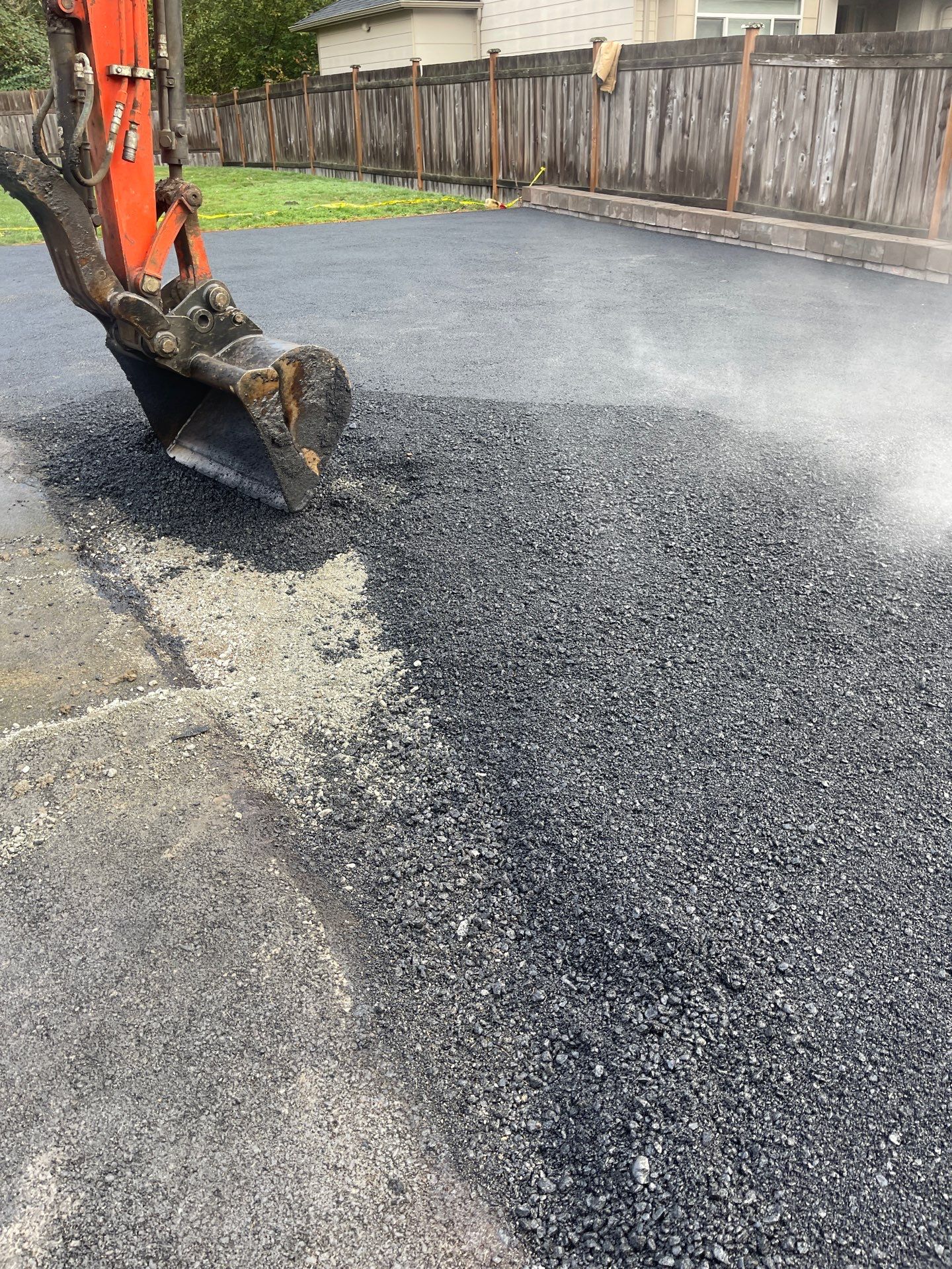 Retaining Wall & Asphalt Patch | Lynnwood  by Jireh Asphalt & Concrete Inc 
