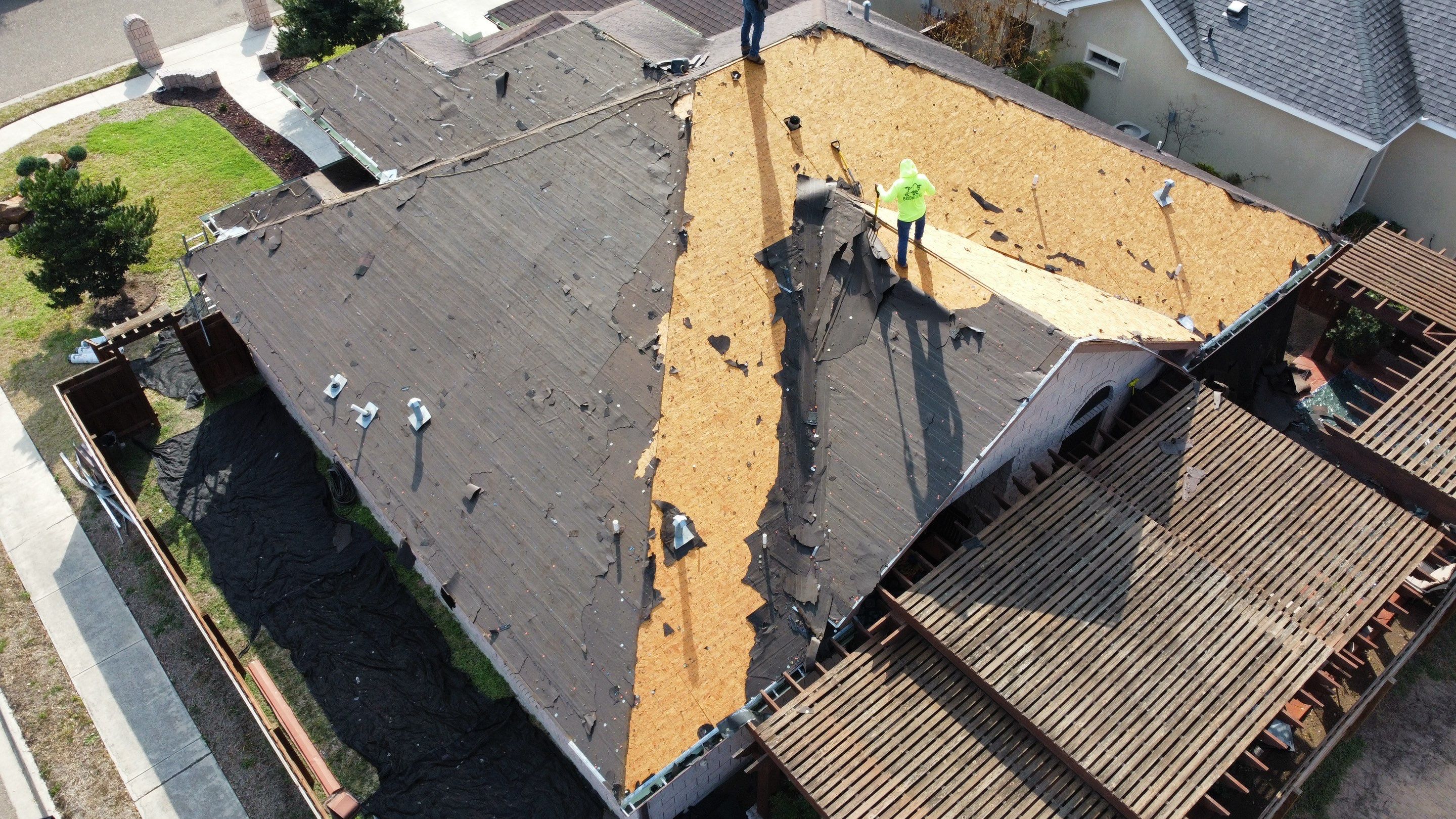 Decra Tile Roof Replacement  by Bison Roofing  