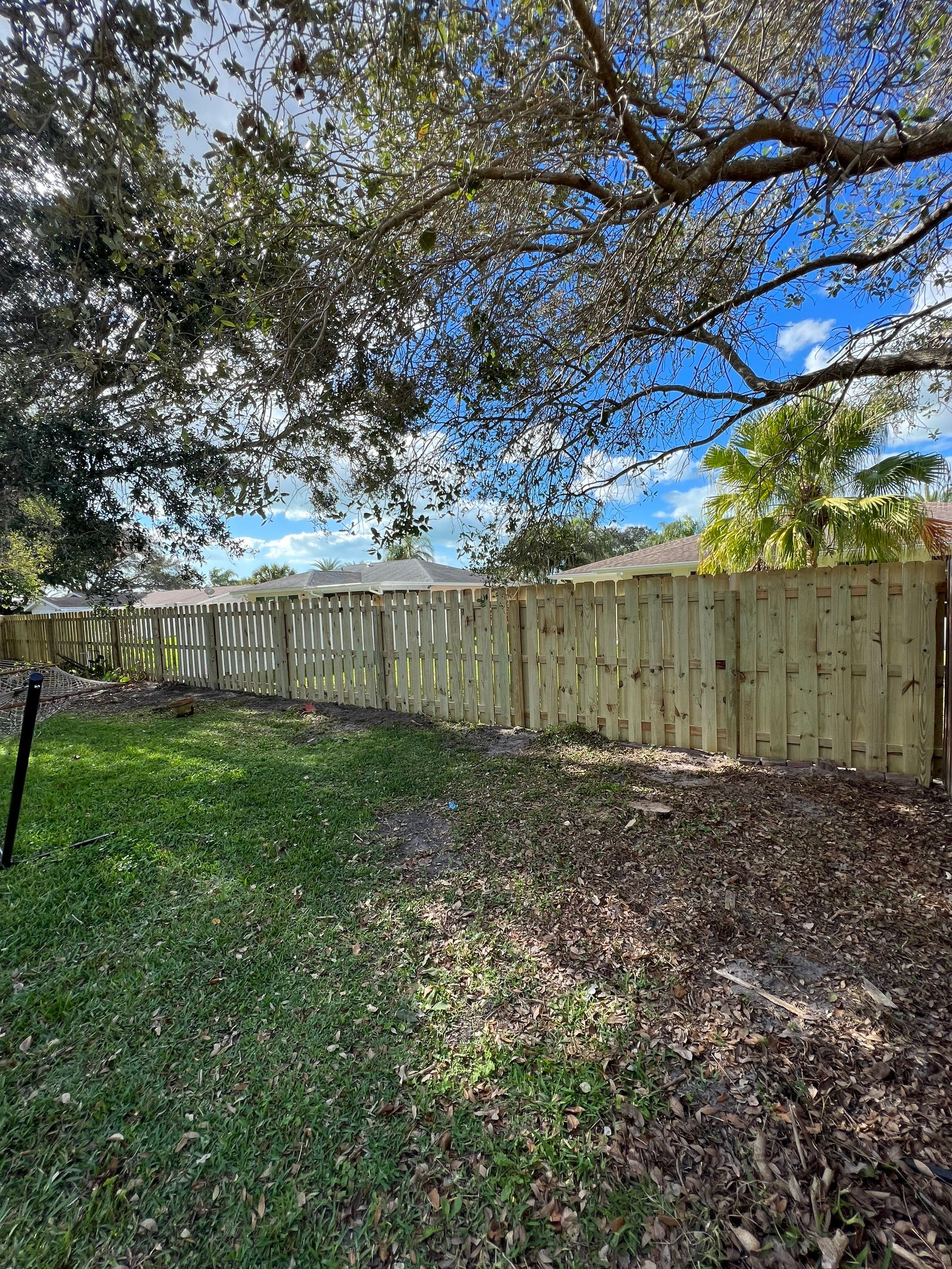 Venice, FL 6 ft. Tall Treated Board on Board Privacy Fence  by Asap fence and gates, LLC