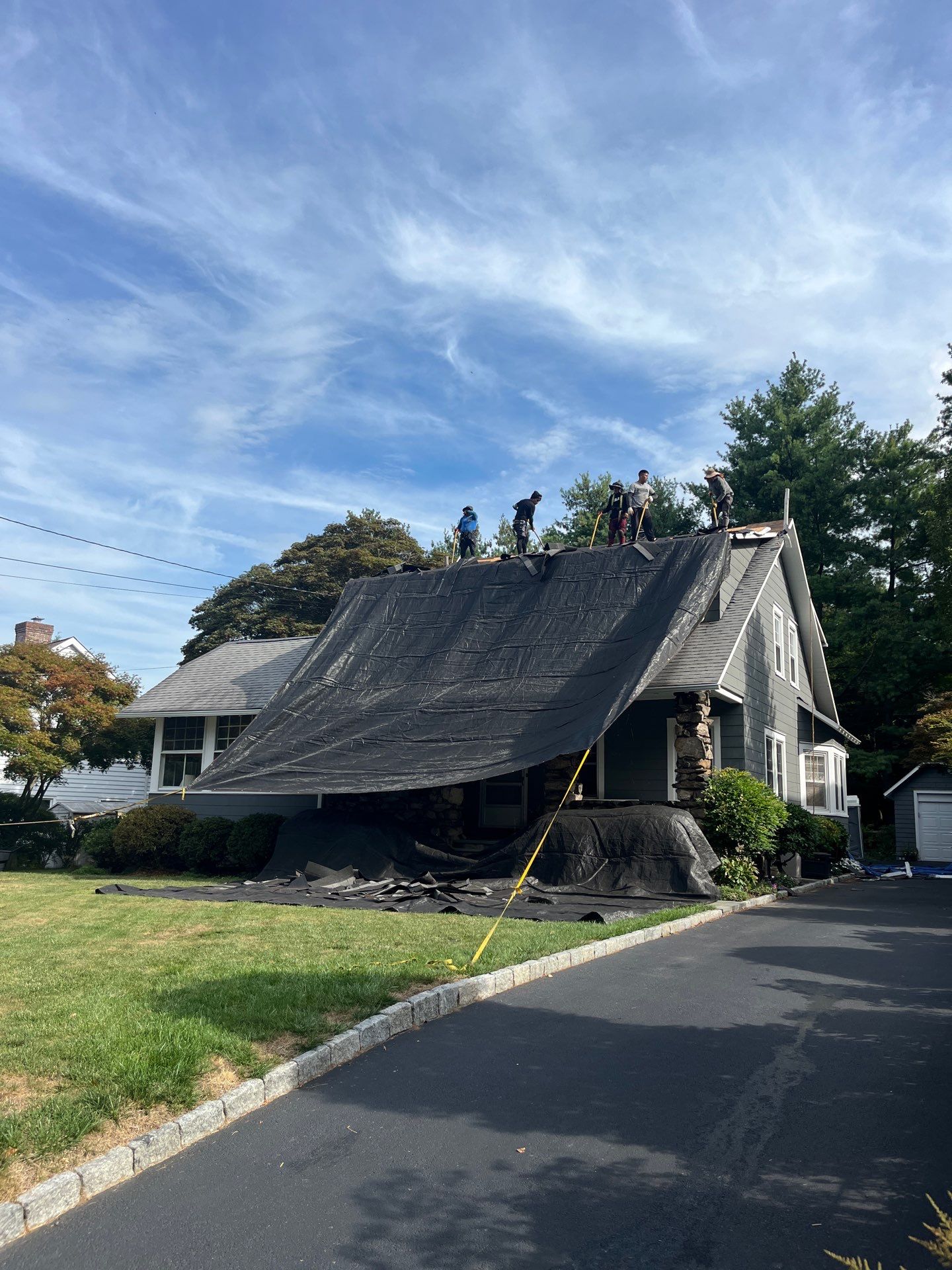 Project in Rye by Hudson Exteriors