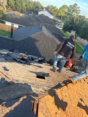 Residential Roofing Repair using Owen's Corning Duration (Lifetime) Shingles
