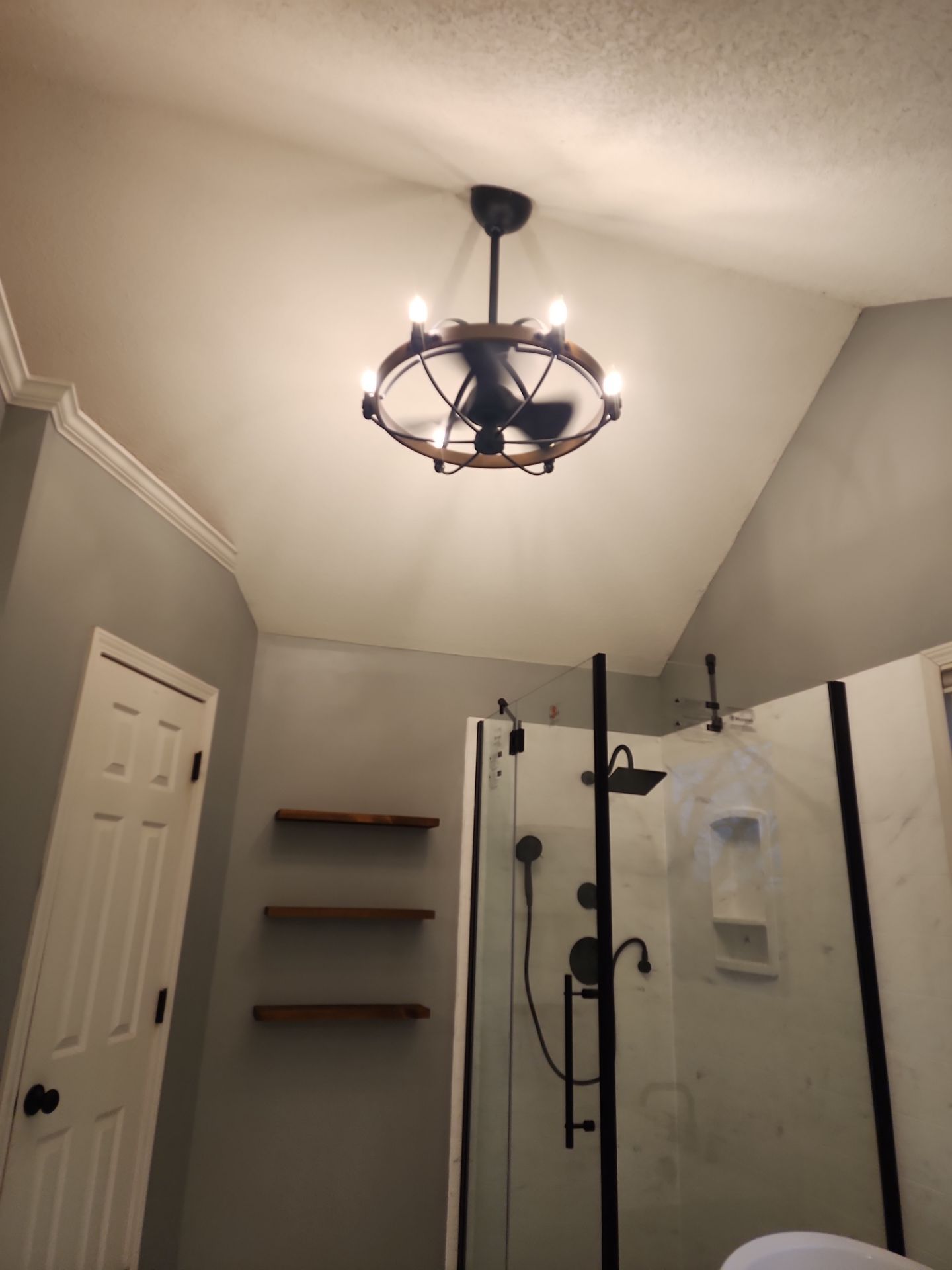 Beautiful use of many materials by The Shower Company