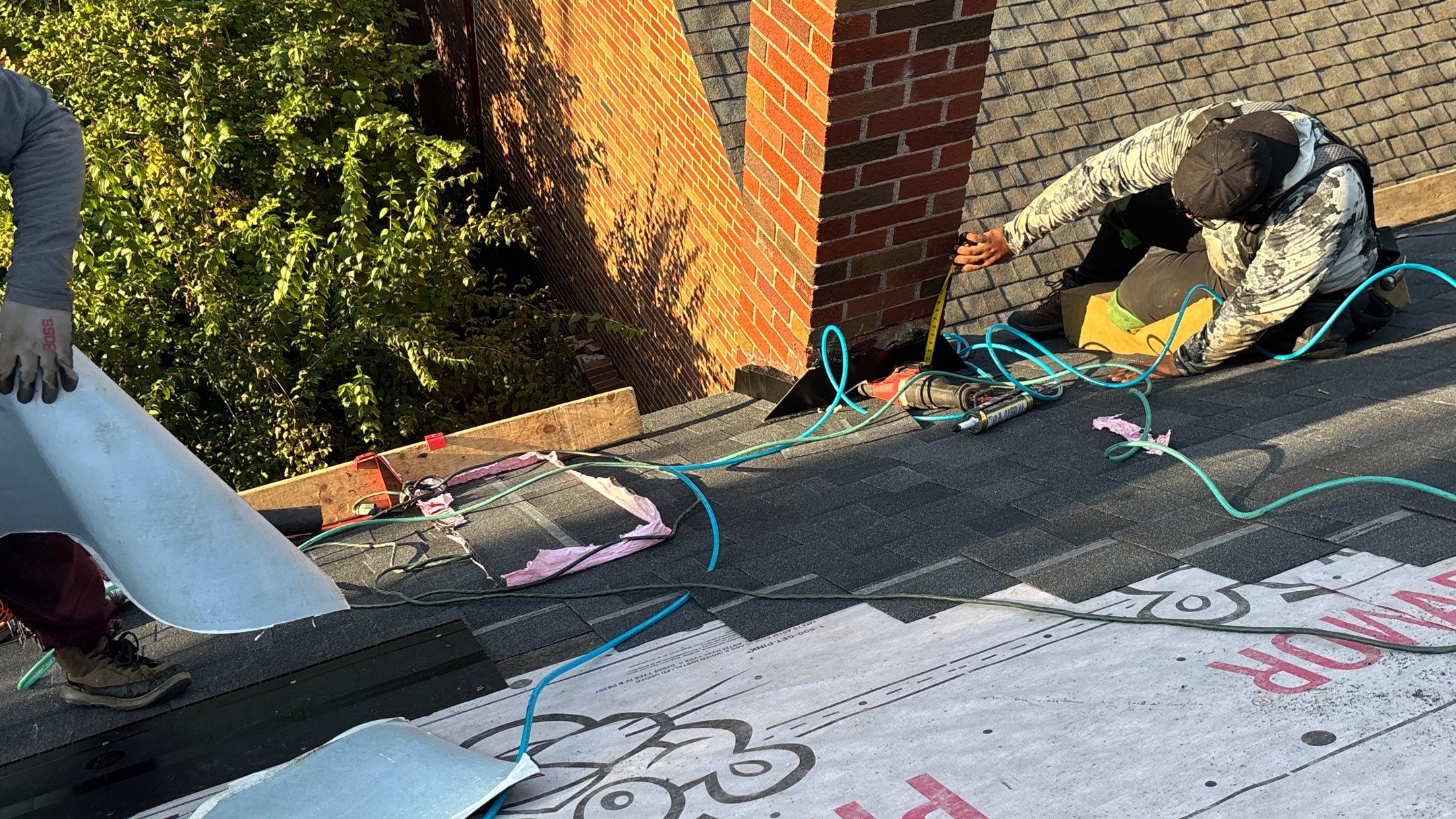 Roof Replacement using Owens Corning Onyx Black by 180 Contractors