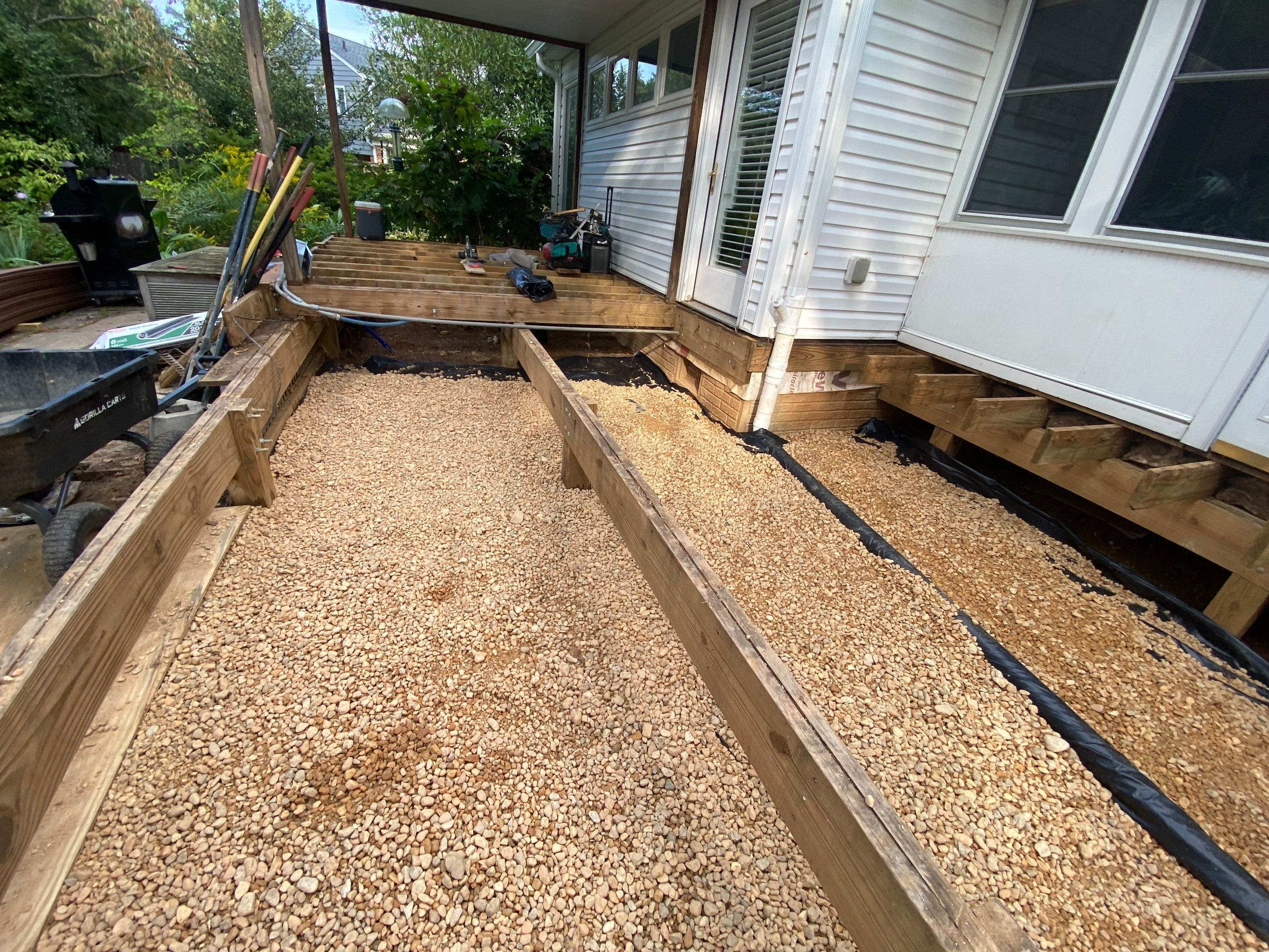 Deck Transformation using Timbertech & Azek by The Smet Companies, LLC