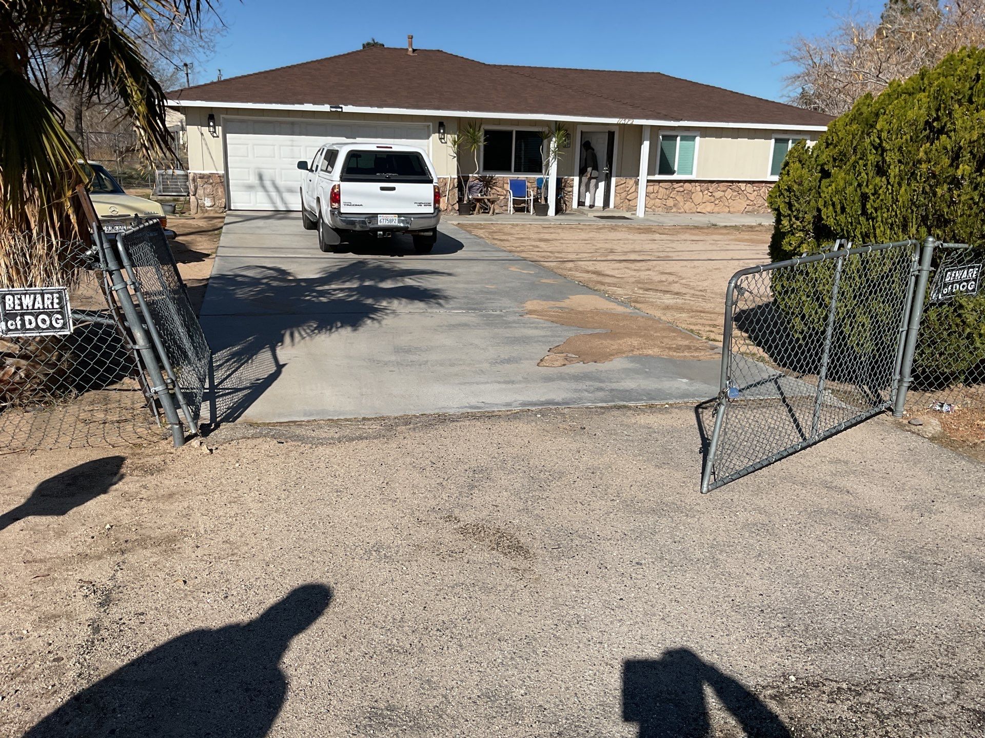 Fence Installation using chain link by Fence Guys Inc. 