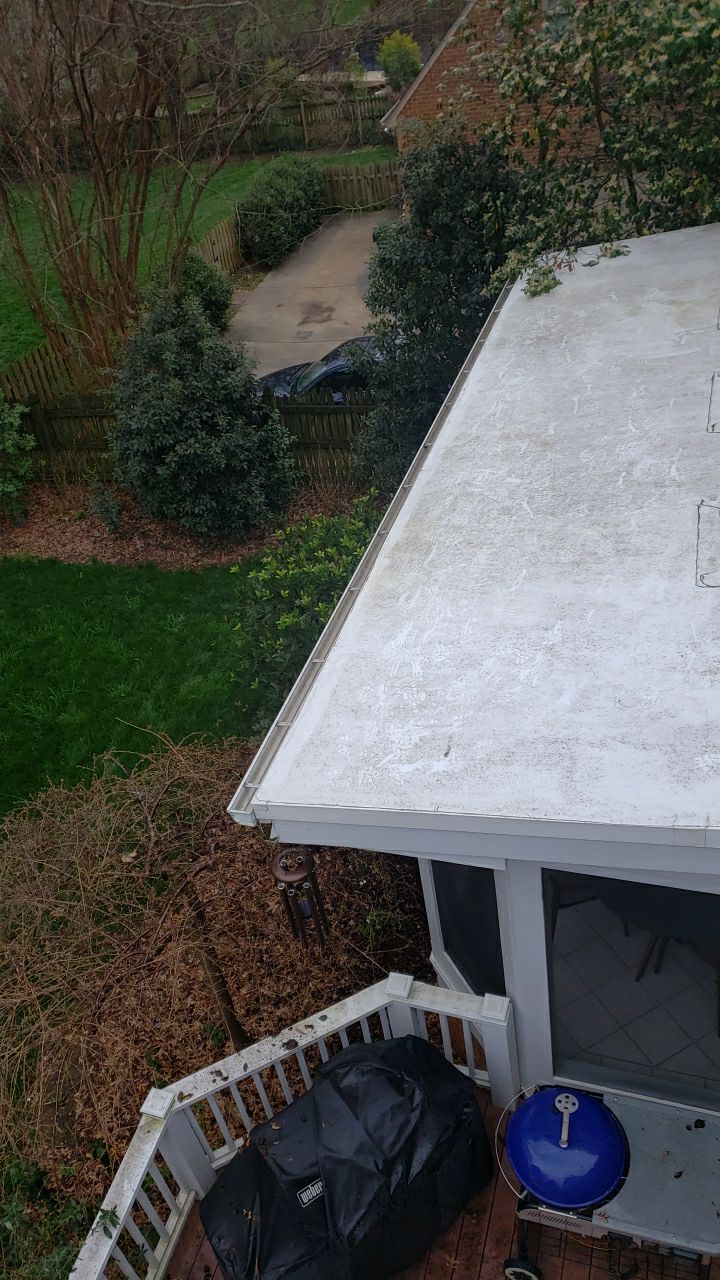 Gutter Cleaning using cleaner by G&H Home Tech Pros LLC