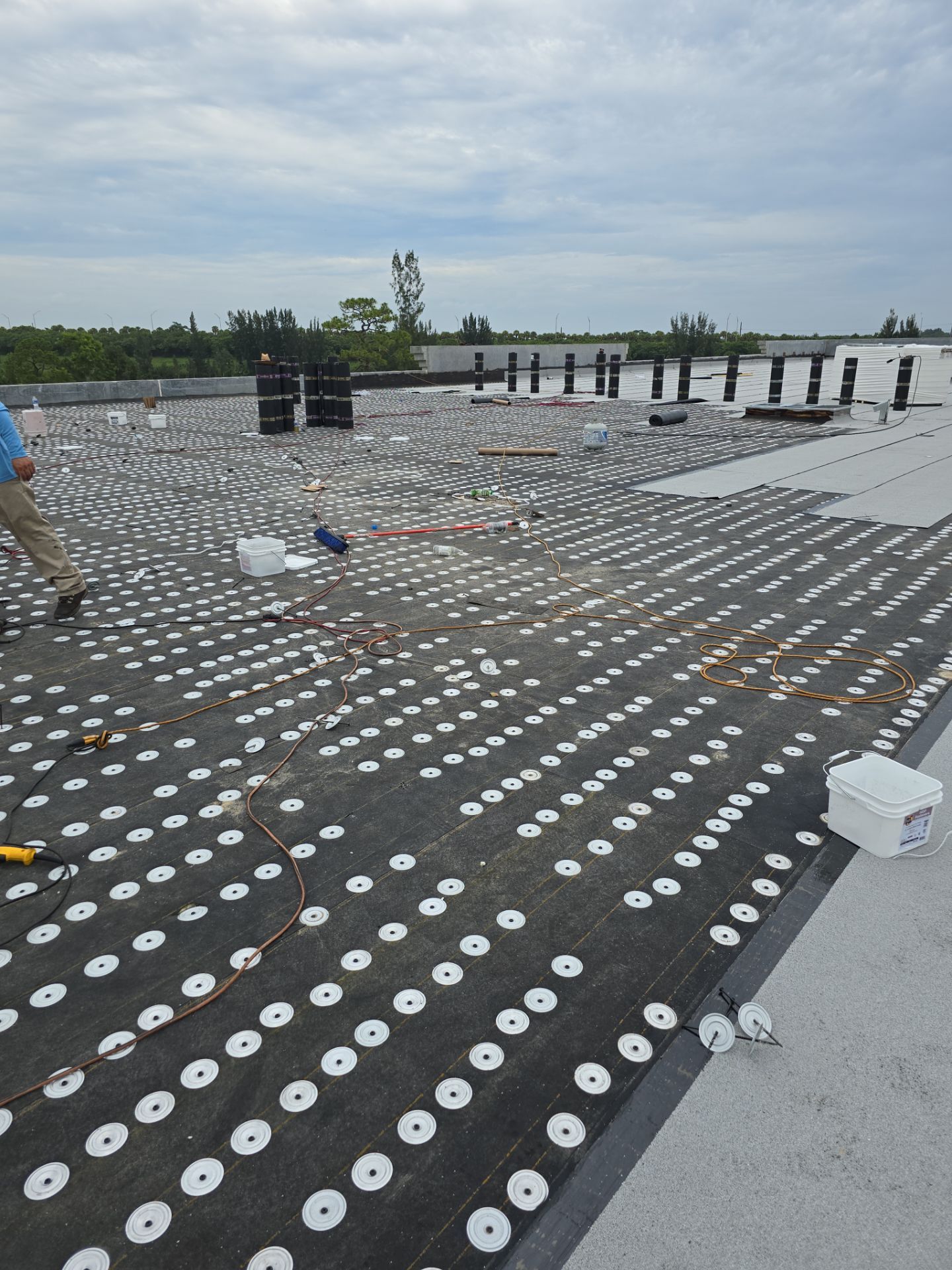 Torch Applied Modified Bitumen Roof Installation by Sailfish Roofing