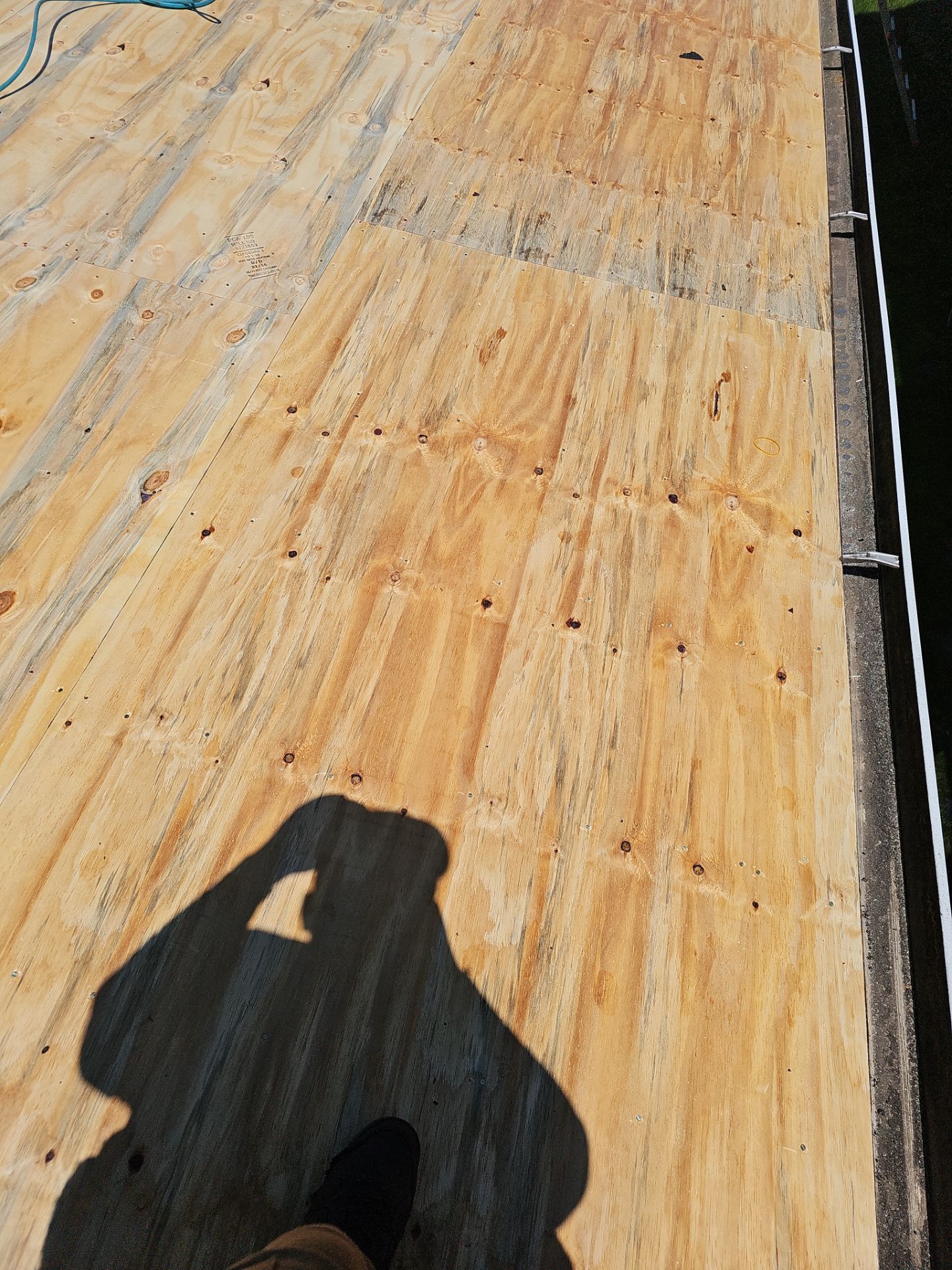 Residential Roofing Installation using Owens Corning Duration Colonial Slate by A Plus Exterior